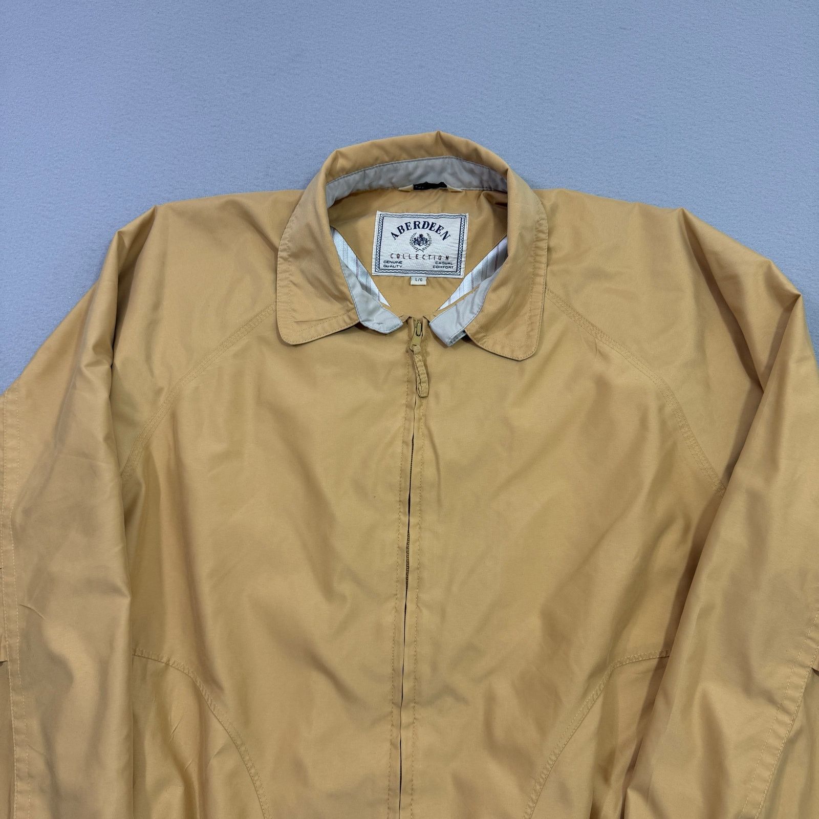 Vintage Vintage Aberdeen Bomber Jacket Men's Large Yellow Full Zip Size US L / EU 52-54 / 3 - 2 Thumbnail