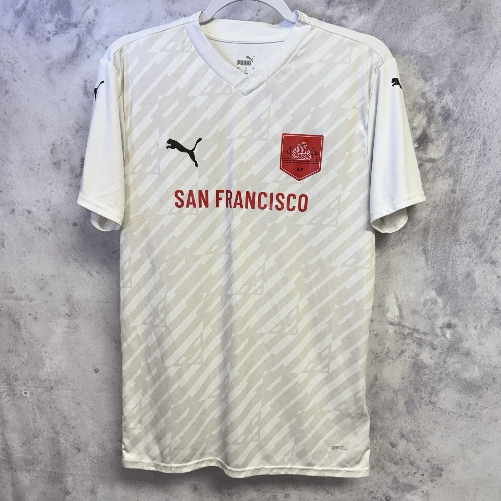 Puma San Francisco Vikings Puma Soccer Jersey Mens Medium White Size US M / EU 48-50 / 2 - 1 Thumbnail