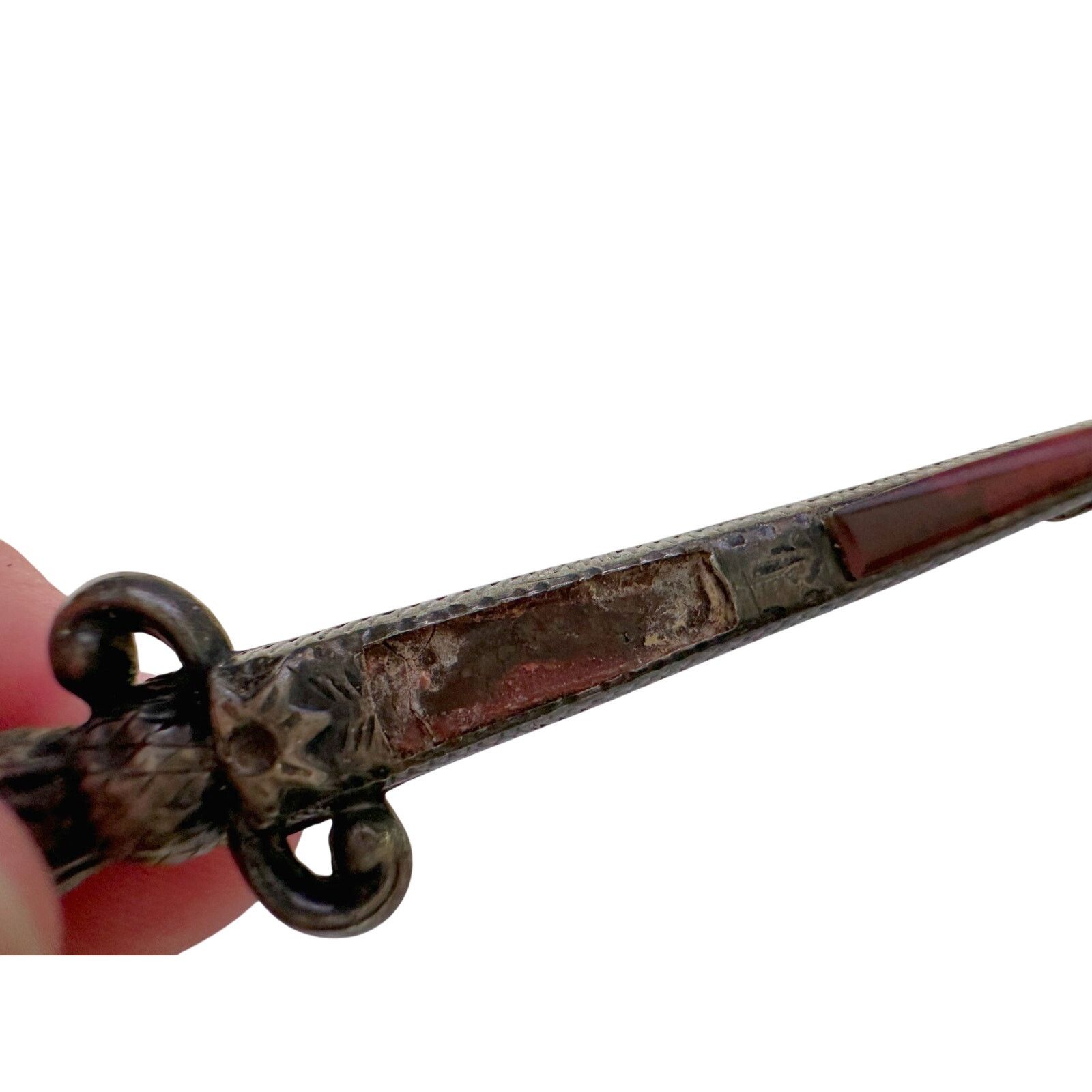 Other Antique Sword Shaped Scottish Dirk Brooch/Pin Size ONE SIZE - 5 Thumbnail