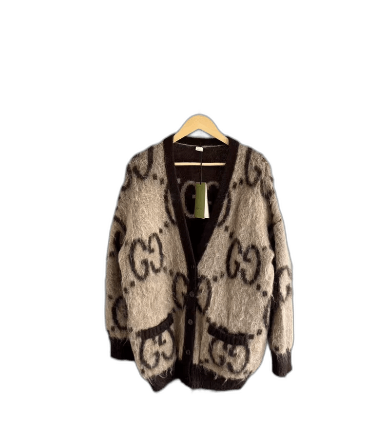 Gucci Gucci Double-Sided Cardigan in Caramel Color Size US S / EU 44-46 / 1 - 1 Thumbnail