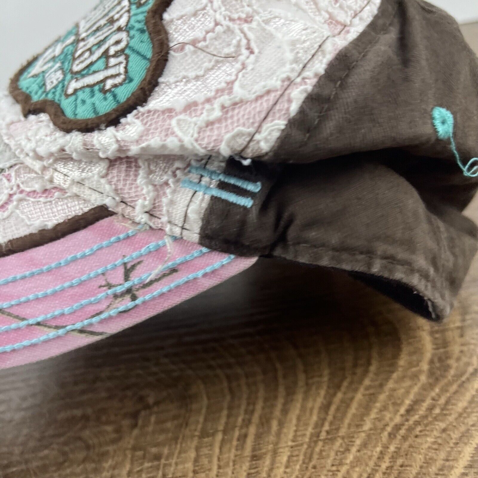 Other Steadfast Hat My Hope is Steadfast Pink Cap Adjustable Pink Size ONE SIZE - 9 Thumbnail