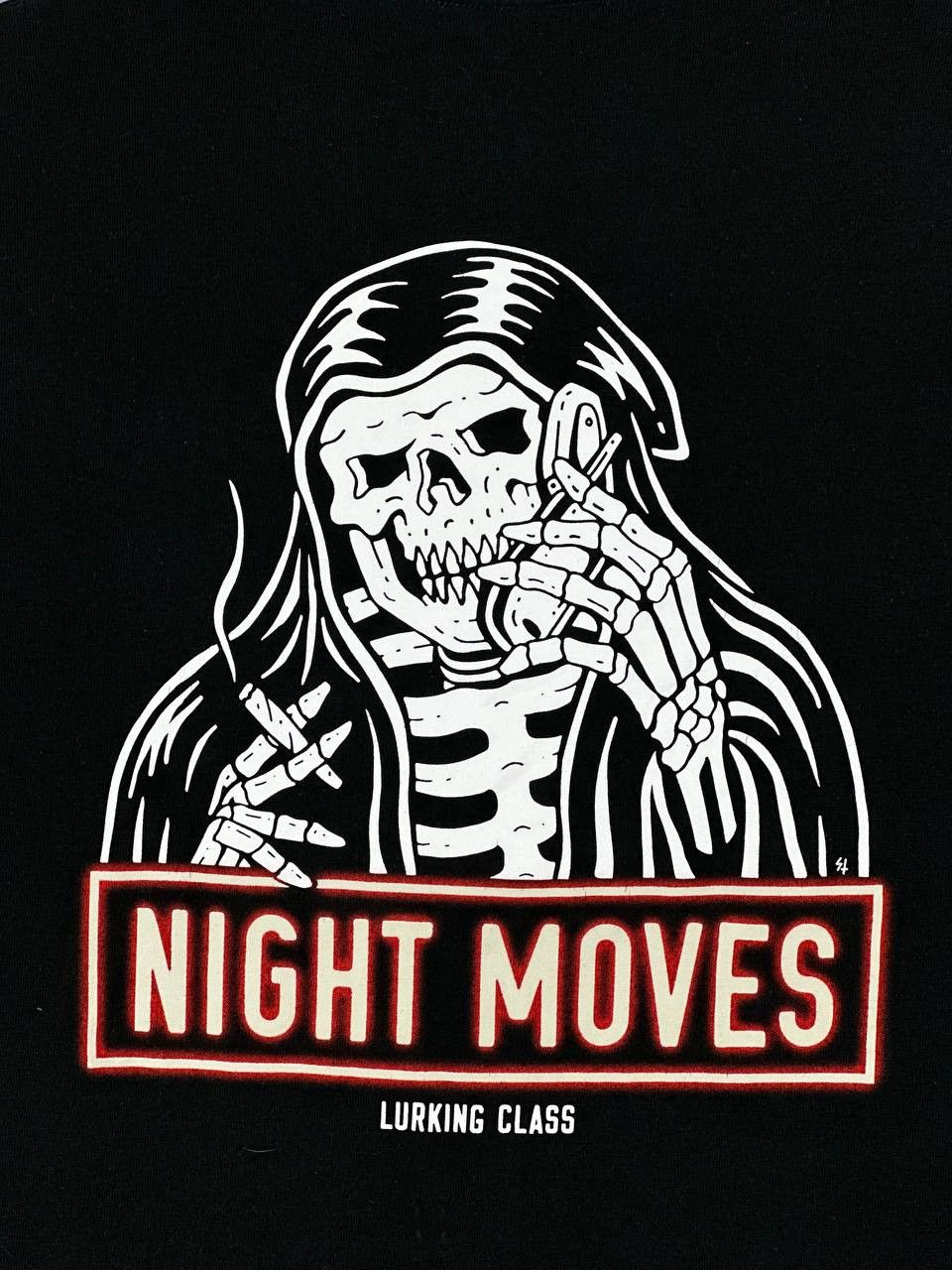Lurking Class Lurking Class Skeleton Skull Vintage Graphic Tee Size US XL / EU 56 / 4 - 8 Thumbnail