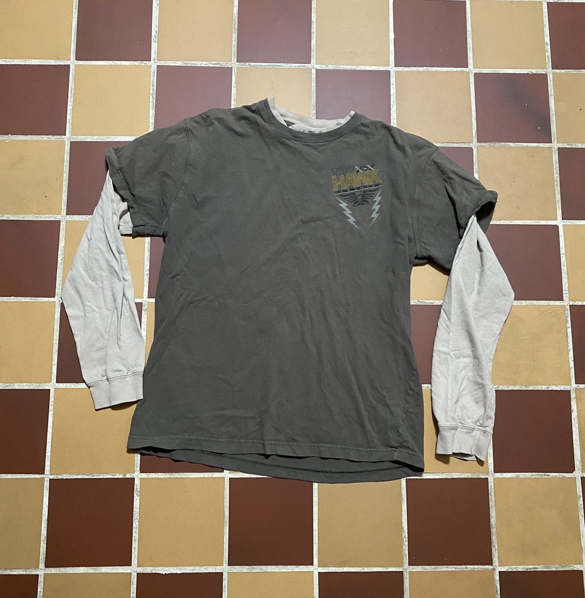 Tony Hawk Vintage Y2K Tony Hawk Long Sleeve Shirt Size US XL / EU 56 / 4 - 1 Thumbnail