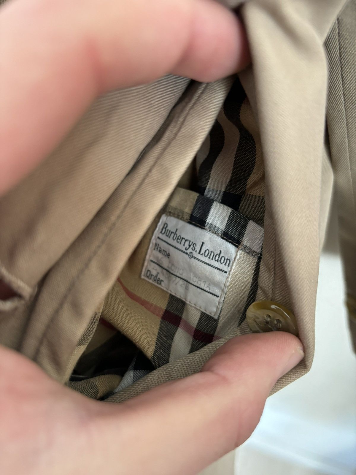 Burberry Vintage Burberry Trench Coat Size US S / EU 44-46 / 1 - 8 Thumbnail
