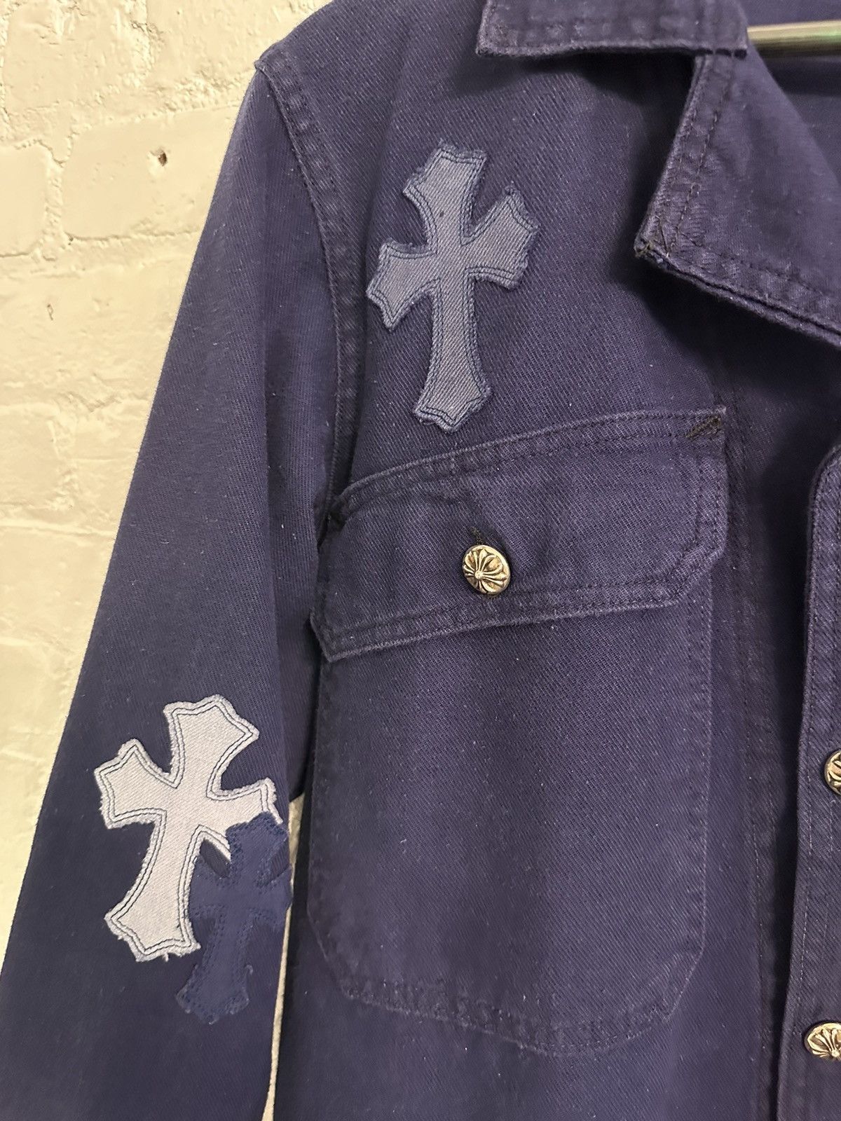 Chrome Hearts CHROME HEARTS NEW CROSS PATCH JACKET Size US M / EU 48-50 / 2 - 7 Thumbnail