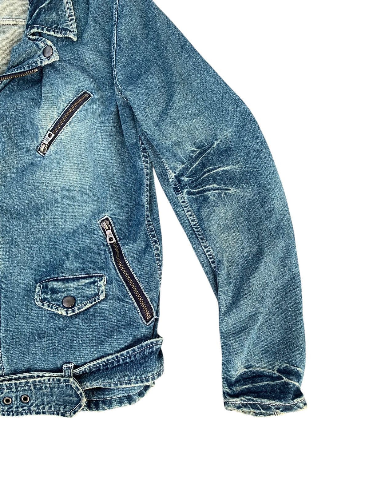 SHIPS VINTAGE SHIPS JET BLUE JAPANESE DENIM JACKET Size US L / EU 52-54 / 3 - 10 Thumbnail