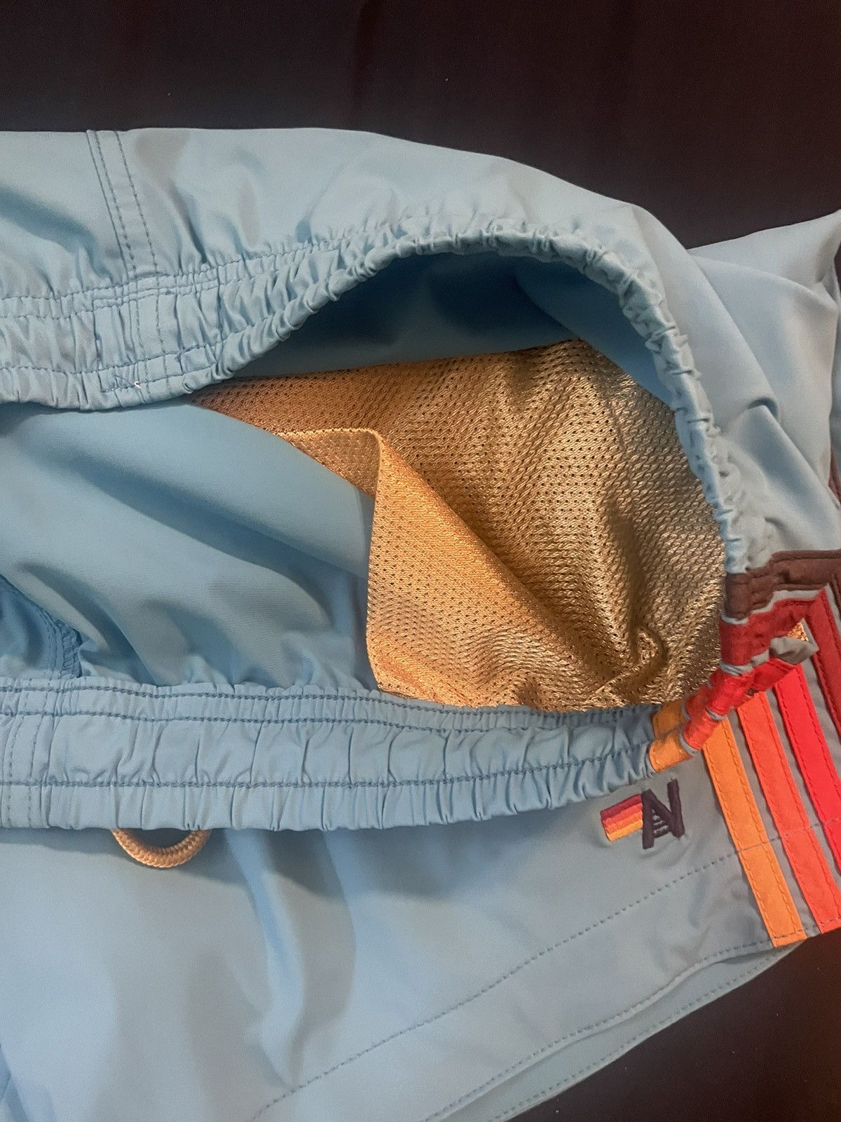 Aviator Nation Men’s 5 stripe swim shorts Size US 34 / EU 50 - 5 Thumbnail