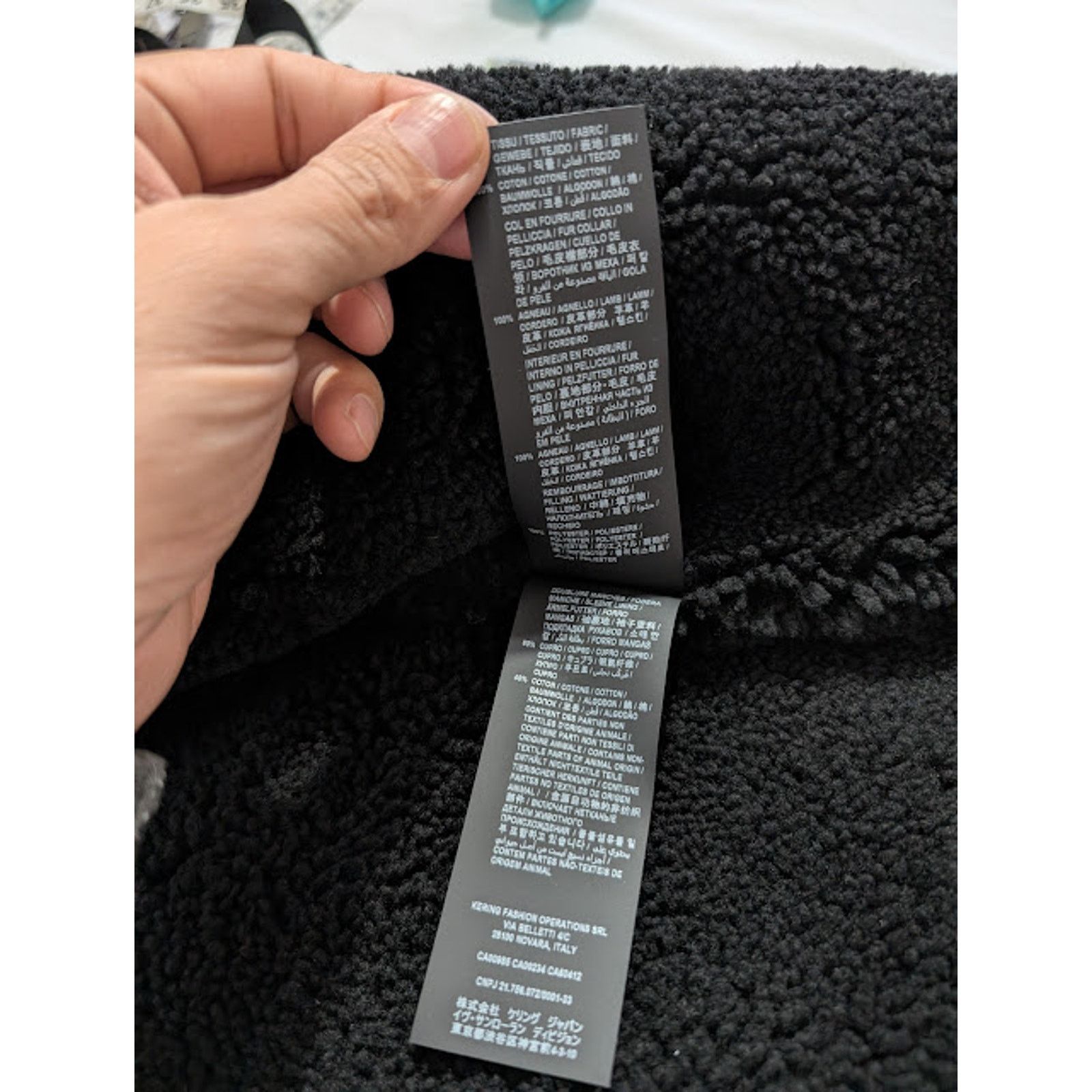 Saint Laurent Paris o1rshd1 Shearling Denim Jacket in Light Blue Size US XXL / EU 58 / 5 - 18 Thumbnail