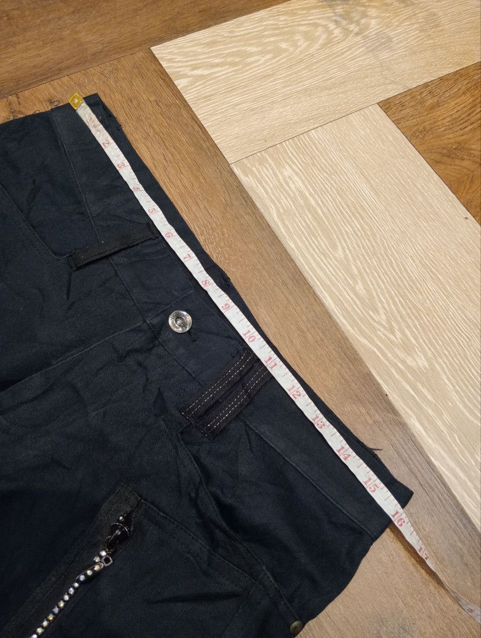 semanticdesign JAPANESE SEMANTIC DESIGN FLARED PANTS PUNK ZIP - SIZE M Size US 32 / EU 48 - 13 Thumbnail