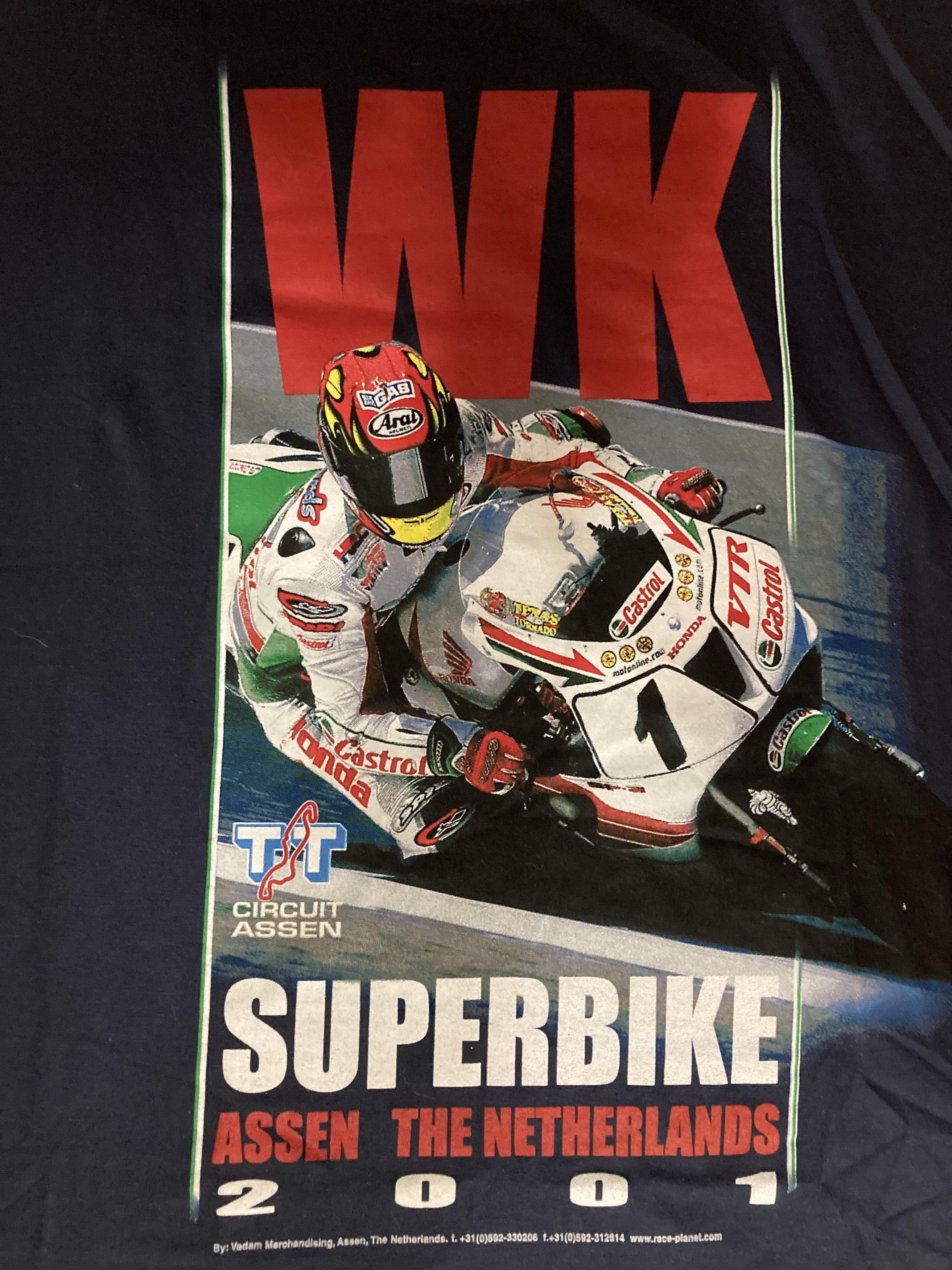 Honda vintage Honda racing tee 2001 Size US M / EU 48-50 / 2 - 5 Thumbnail