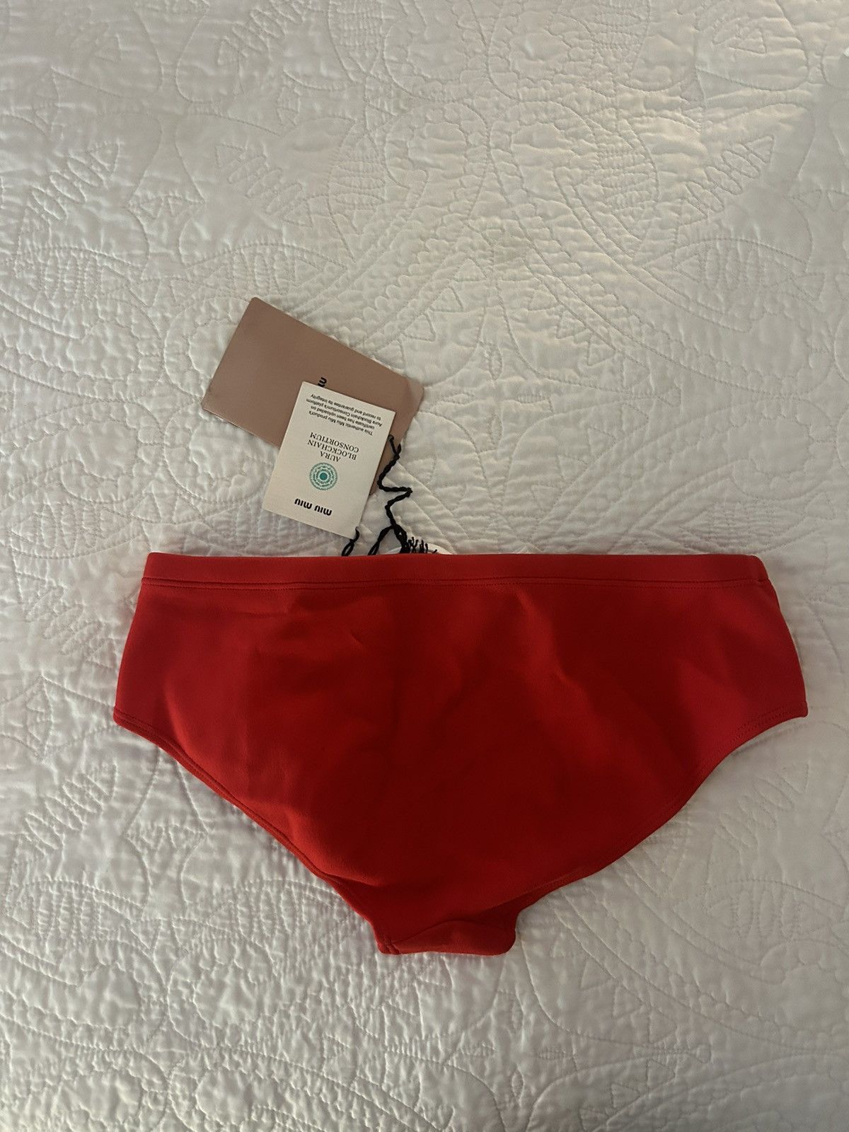 Miu Miu Miu Miu BRAND NEW Bikini Bottoms Size 27" / US 4 / IT 40 - 2 Thumbnail