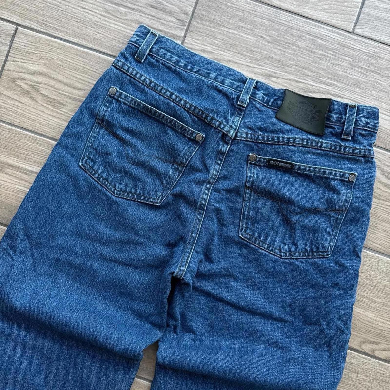 Harley Davidson Y2K Harley Davidson 00s denim jeans Size US 32 / EU 48 - 7 Thumbnail