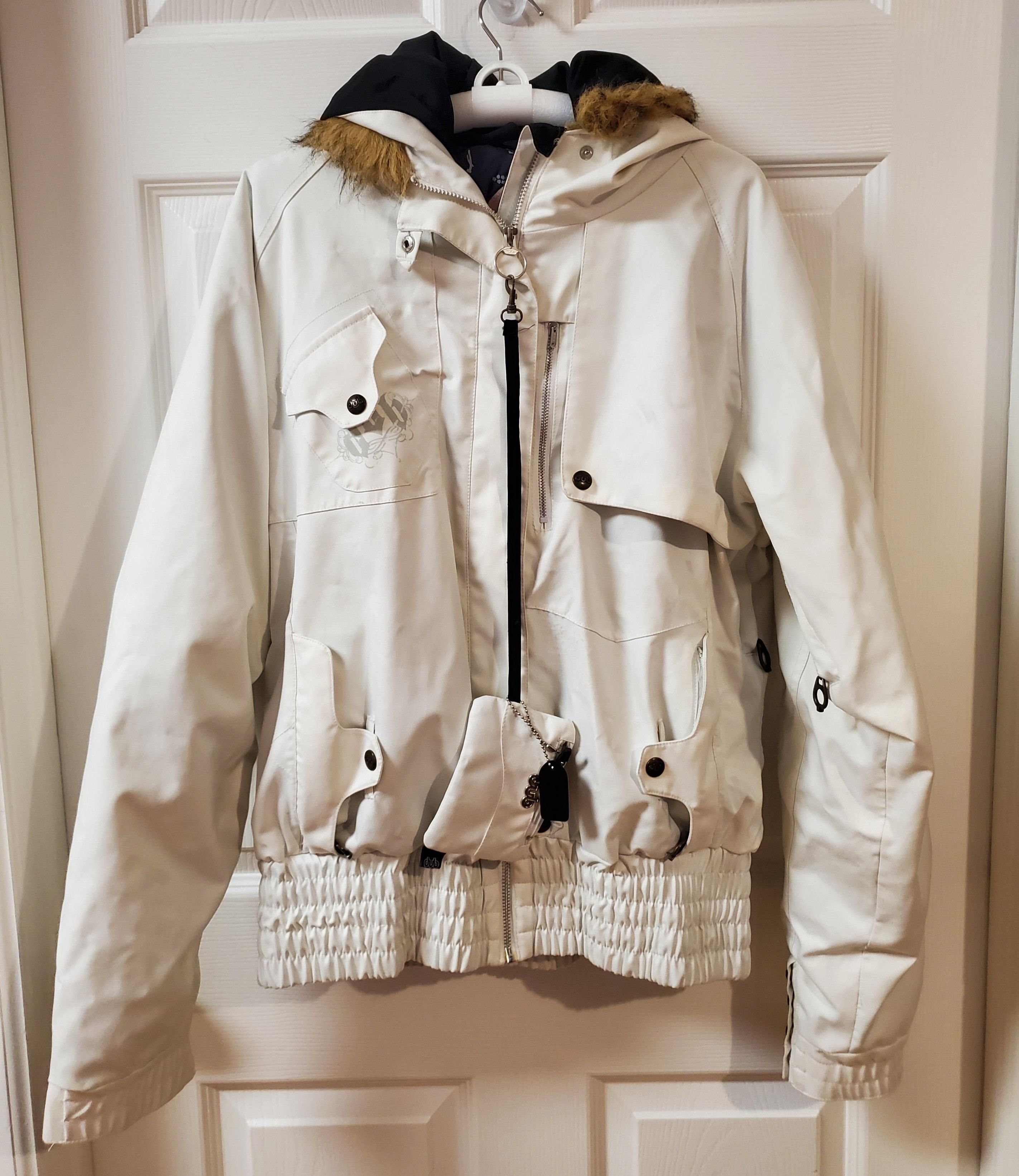 Other Dub Ski Jacket Faux Fur Hood Size L / US 10 / IT 46 - 5 Thumbnail