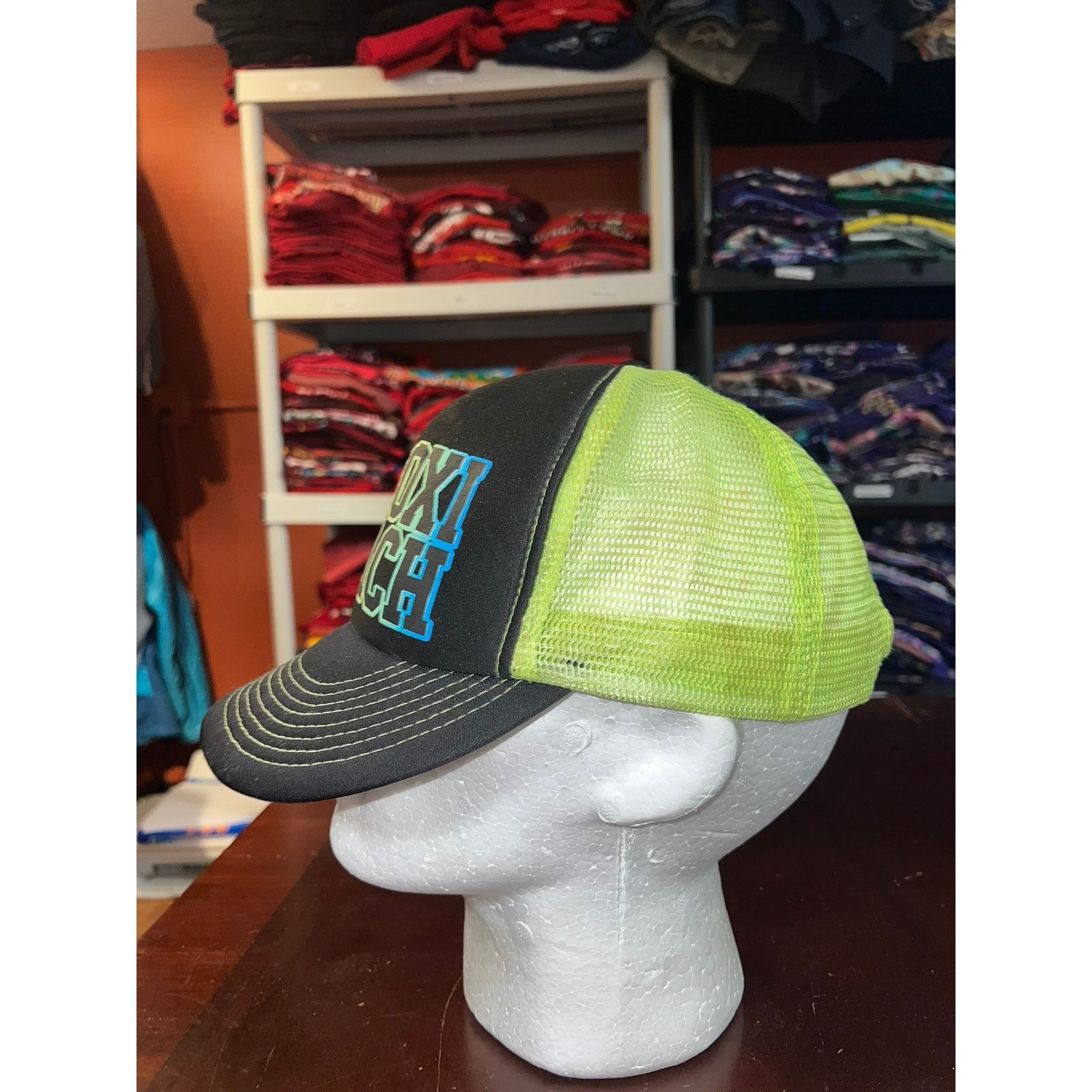 Vintage Biloxi Beach Hat Snapback Yellow Cap Headwear Size ONE SIZE - 3 Thumbnail