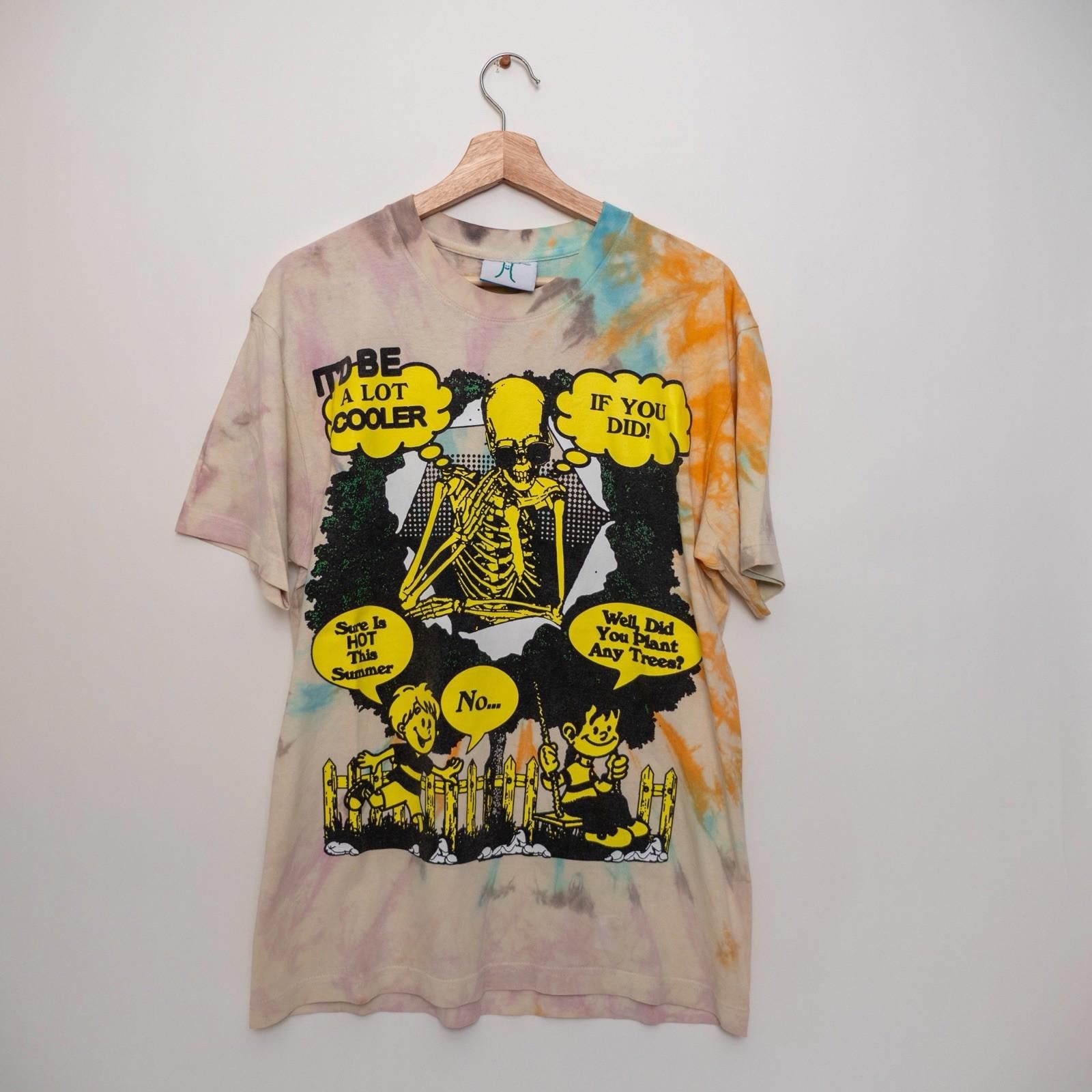 Online Ceramics Online Ceramics Climate Change Shirt | Medium | Tie Dye Size US M / EU 48-50 / 2 - 1 Thumbnail