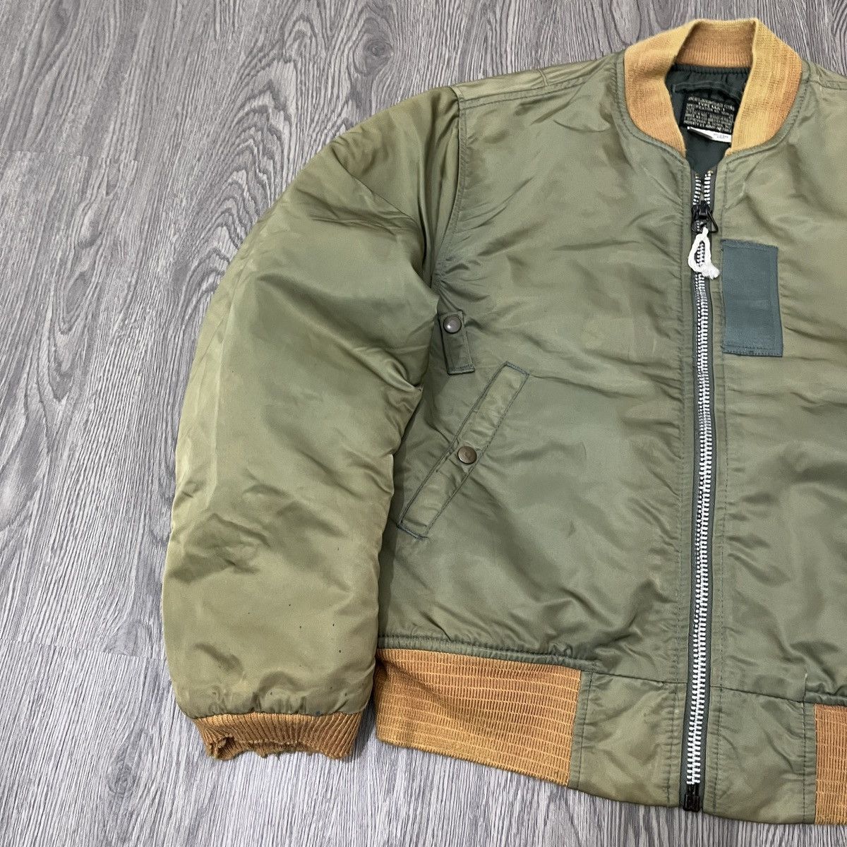 I. Spiewak And Sons Sunfaded Ma-1 Fly Jacket Reversible ifsixwasnine Lgb Size US M / EU 48-50 / 2 - 4 Thumbnail
