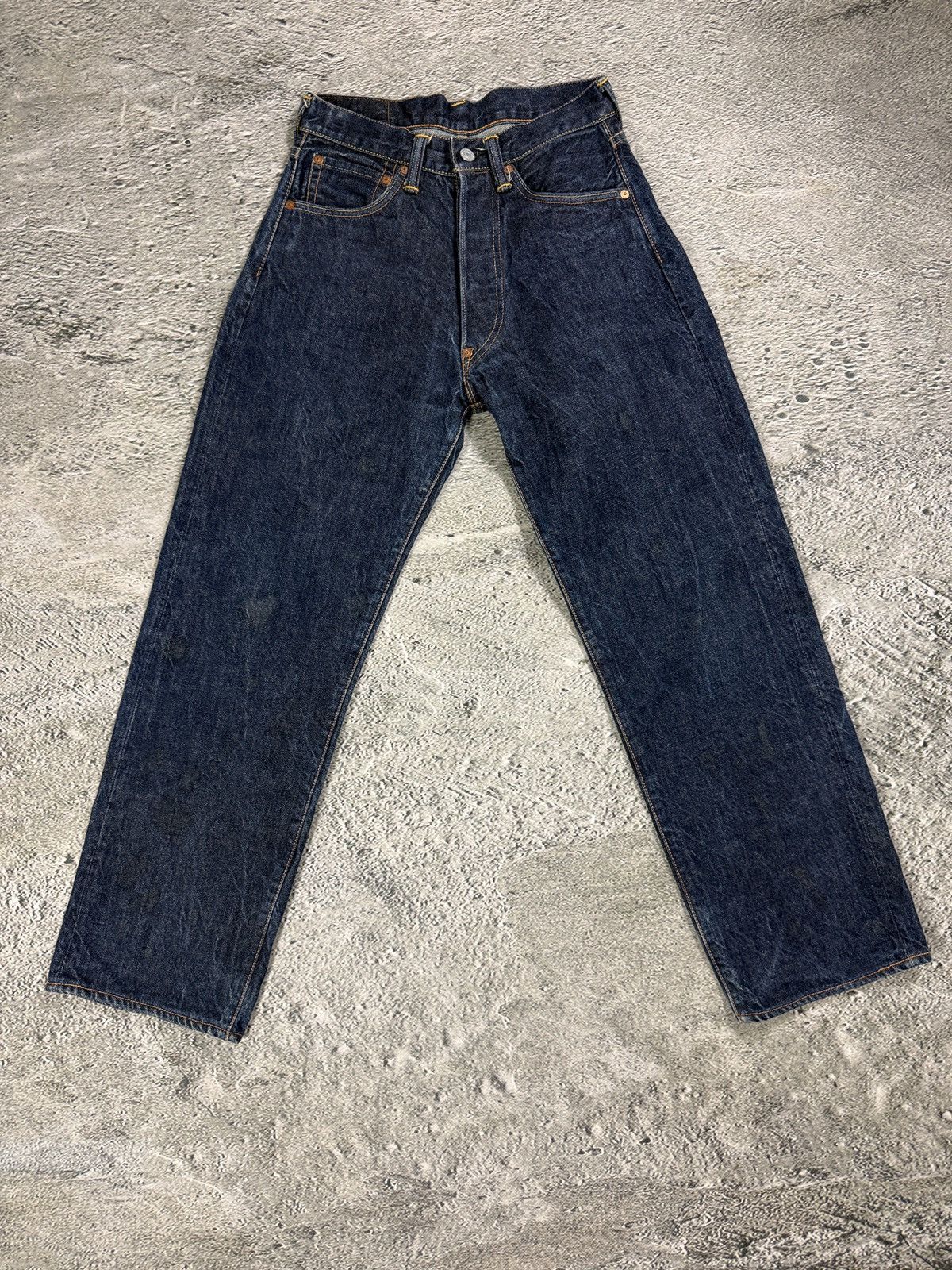 Evisu Evisu jeans daicock big logo yellow selvedge denim Japan Size US 28 / EU 44 - 9 Thumbnail