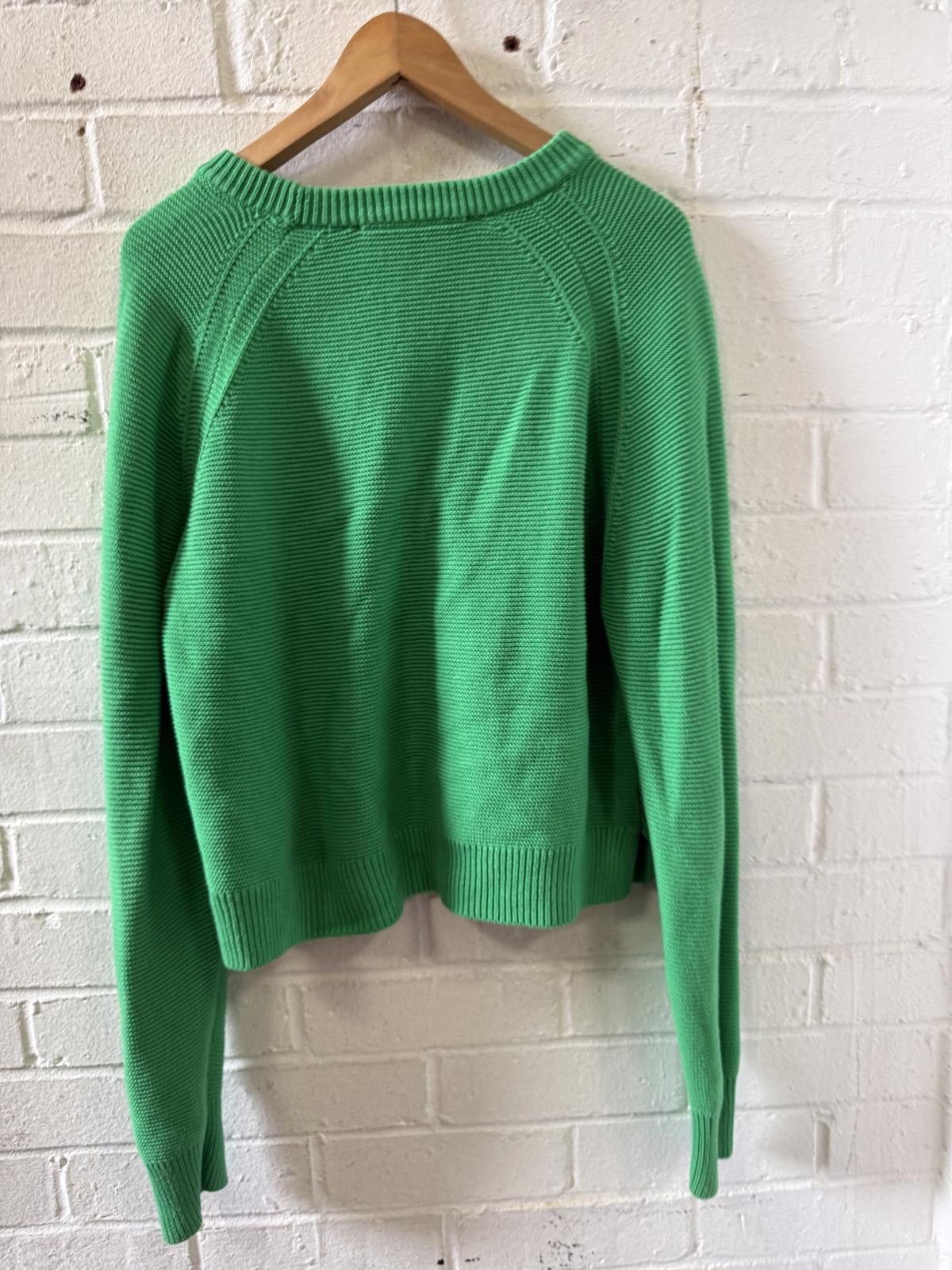 French Connection French Connection Green Knit Sweater, Size Large Size L / US 10 / IT 46 - 4 Thumbnail