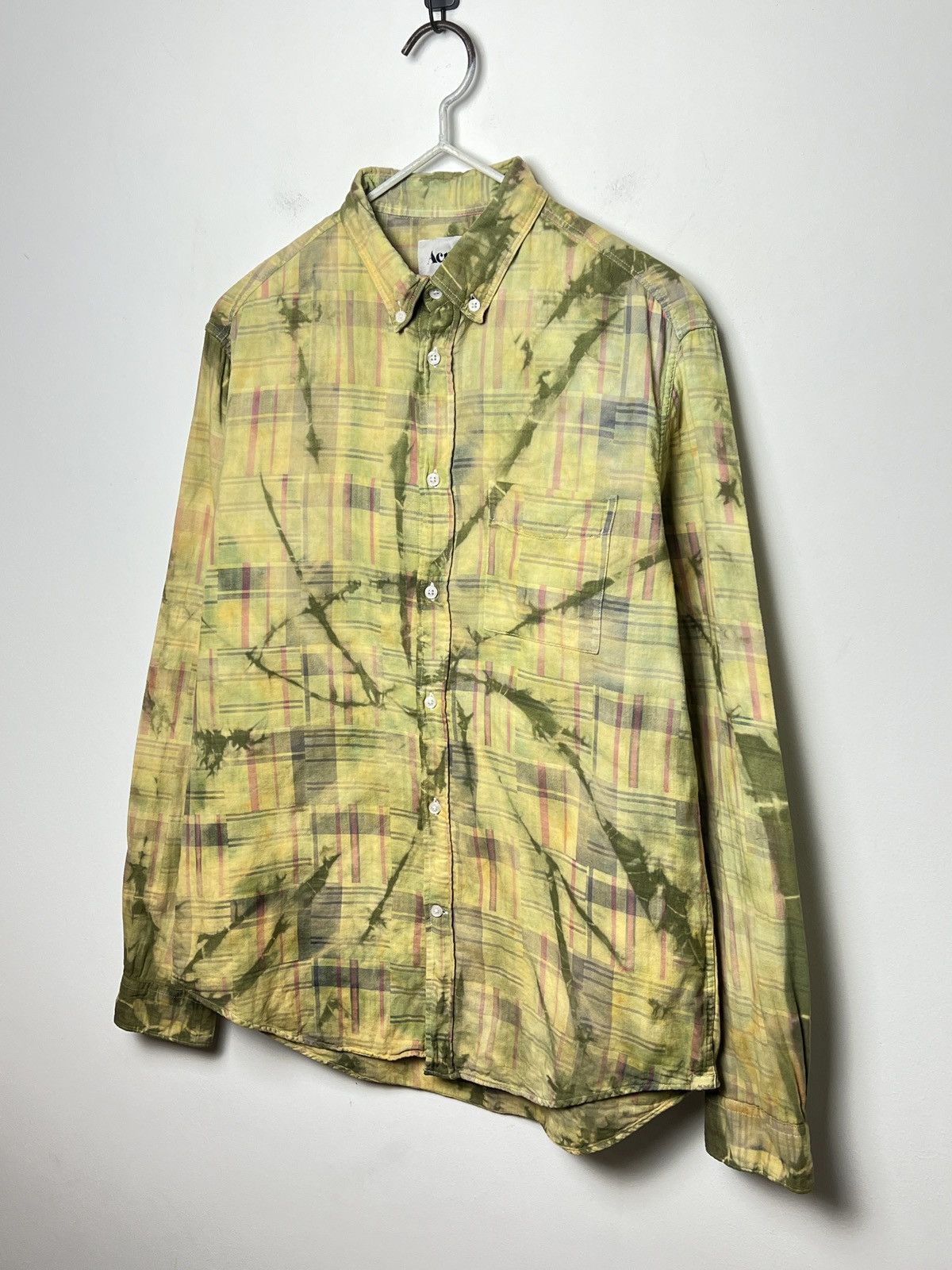 Acne Studios acne spiral vintage travis flannel shirt y2k shirt Size US M / EU 48-50 / 2 - 4 Thumbnail