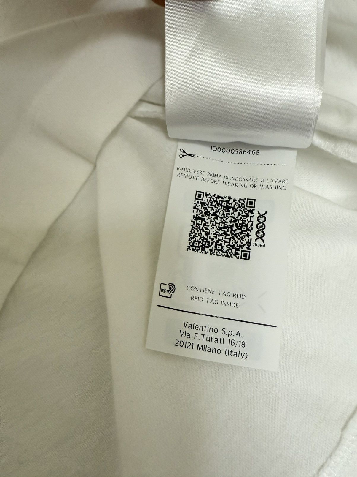 Valentino VALENTINO Logo print short sleeve oversize Tee Size XS / US 0-2 / IT 36-38 - 6 Thumbnail