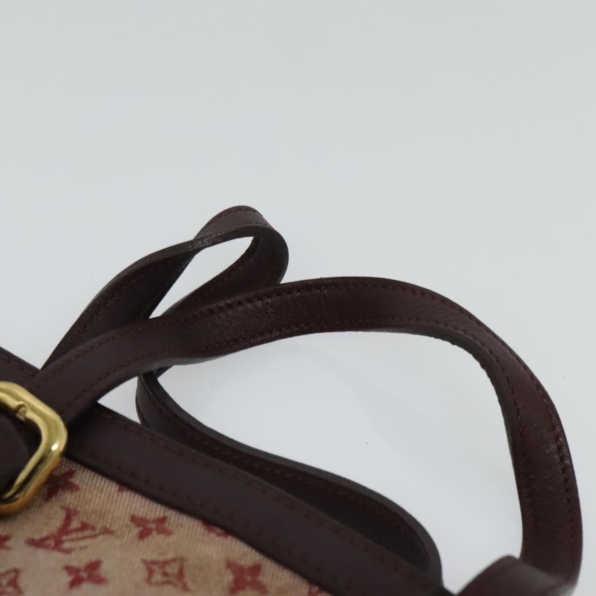 Louis Vuitton LOUIS VUITTON Monogram Mini Françoise Bag Red Cherry M92210 Size ONE SIZE - 8 Thumbnail