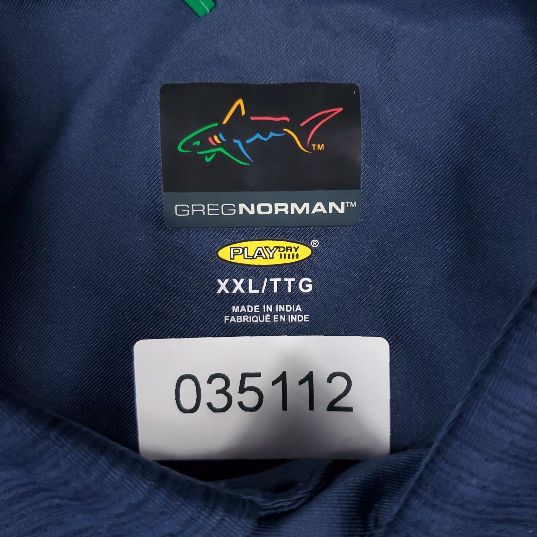 Vintage Greg Norman Polo Shirt Mens 2XL Navy Blue Casual Short Sleeve Size US XXL / EU 58 / 5 - 8 Thumbnail