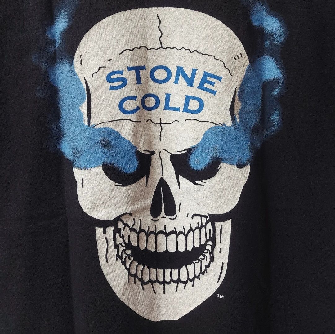 Vintage × WCW/nWo × WWF Vtg Early 2000's WWF Stone Cold Steve Austin Tshirt Size US M / EU 48-50 / 2 - 6 Thumbnail