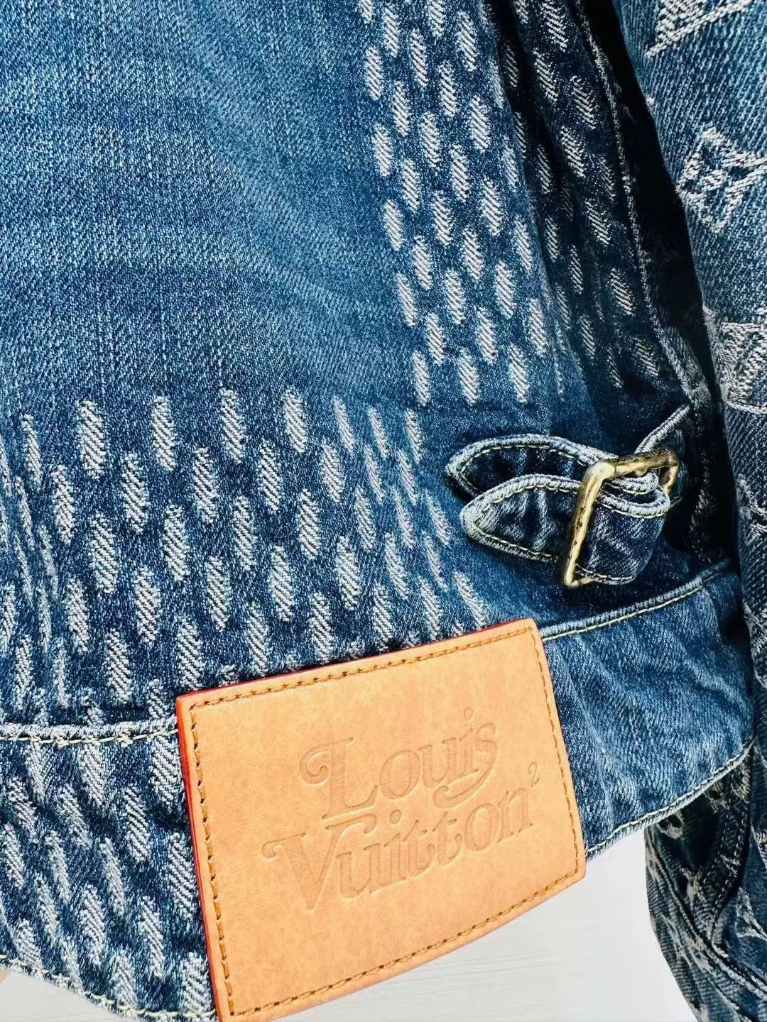 Louis Vuitton Louis Vuitton x Nigo Damier Giant Denim Jacket Size US M / EU 48-50 / 2 - 7 Thumbnail