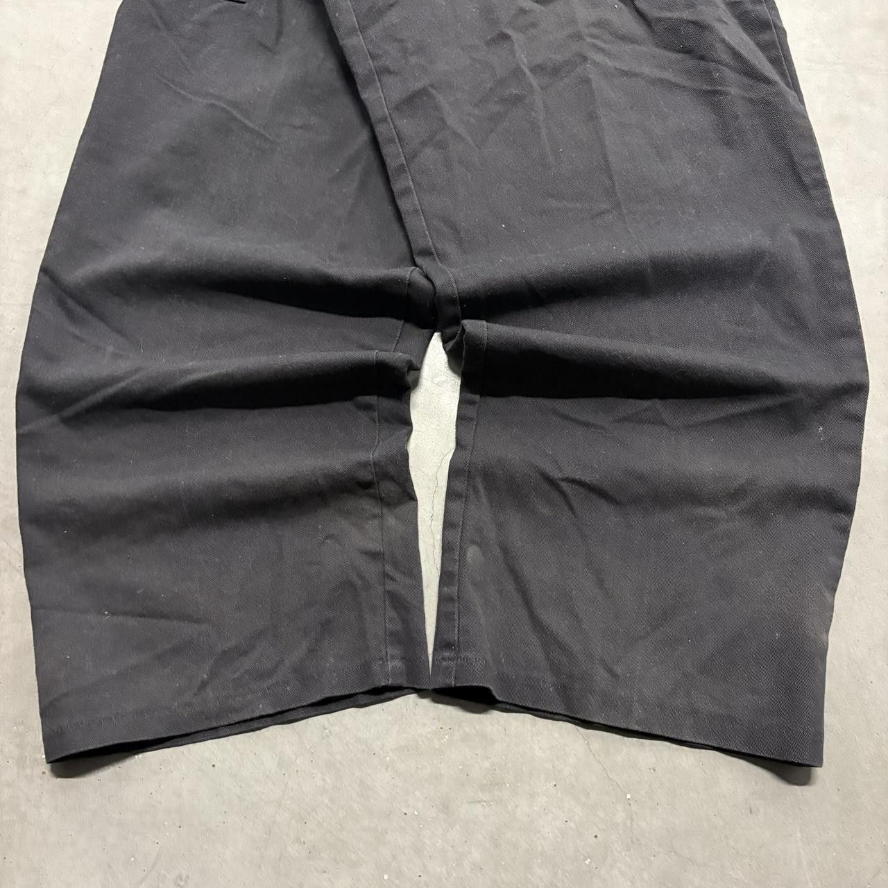 Vintage Crazy Vintage Y2K 2000s Baggy Black Workwear Cintas Grunge Cargo Pants! Size US 36 / EU 52 - 3 Thumbnail