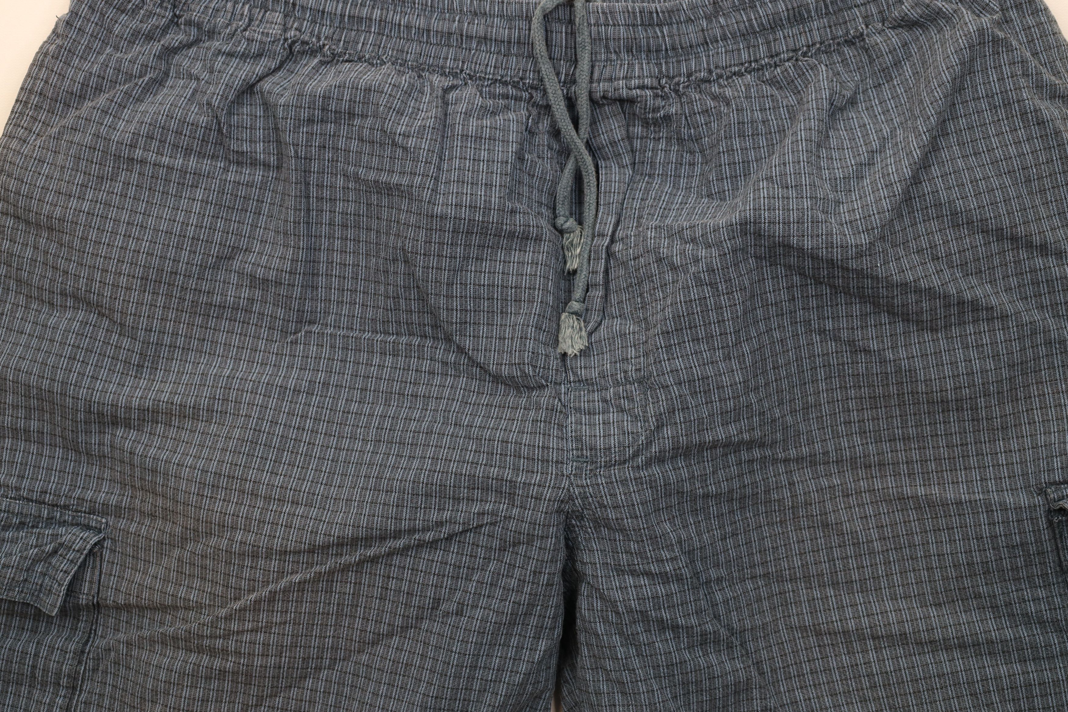 Vintage Vintage 90s Streetwear Above Knee Harem Cargo Shorts Cotton Size US 36 / EU 52 - 3 Thumbnail