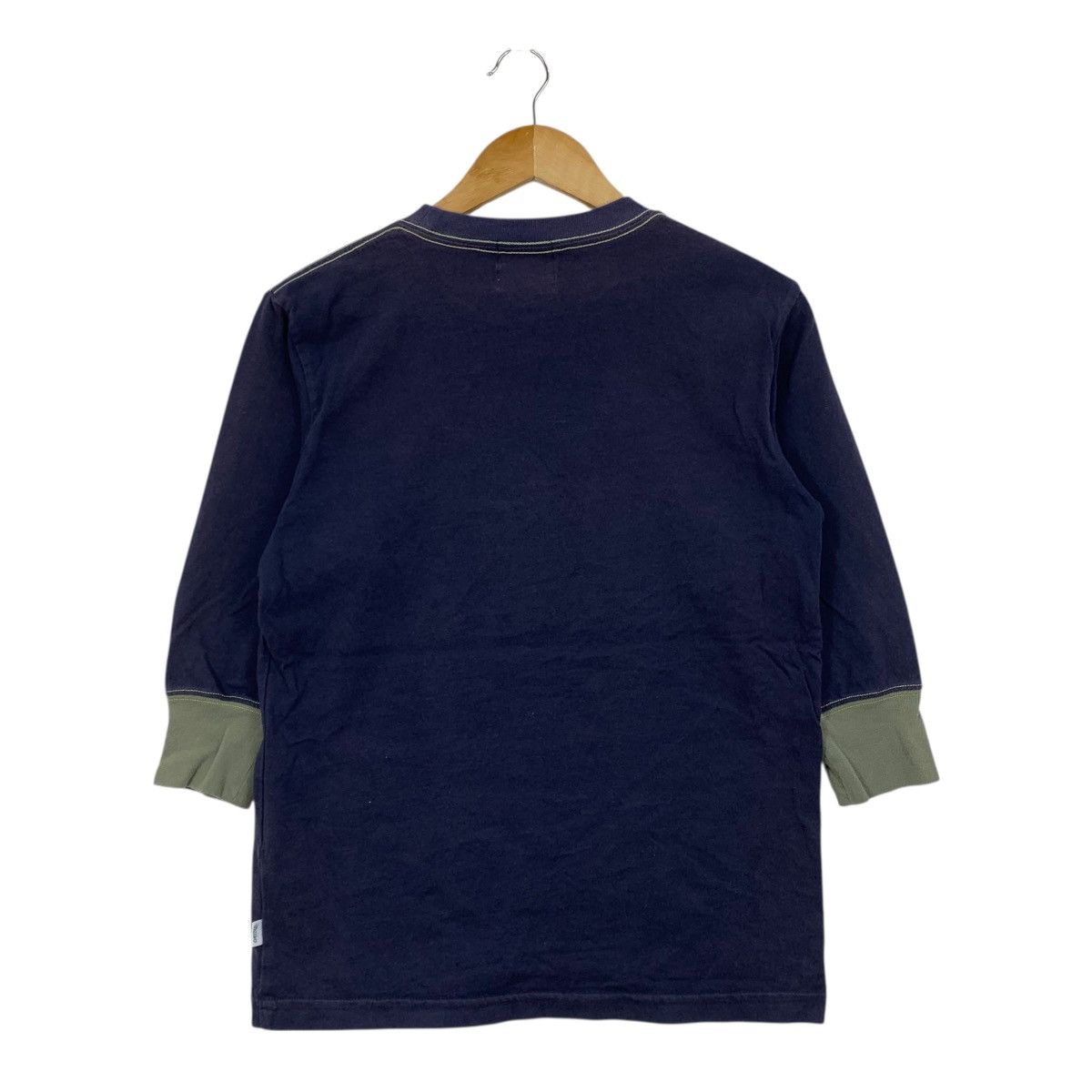 Japanese Brand TIME-R Japanese Brand Respect Yourself Three Quarter Tshirt Size US M / EU 48-50 / 2 - 4 Thumbnail
