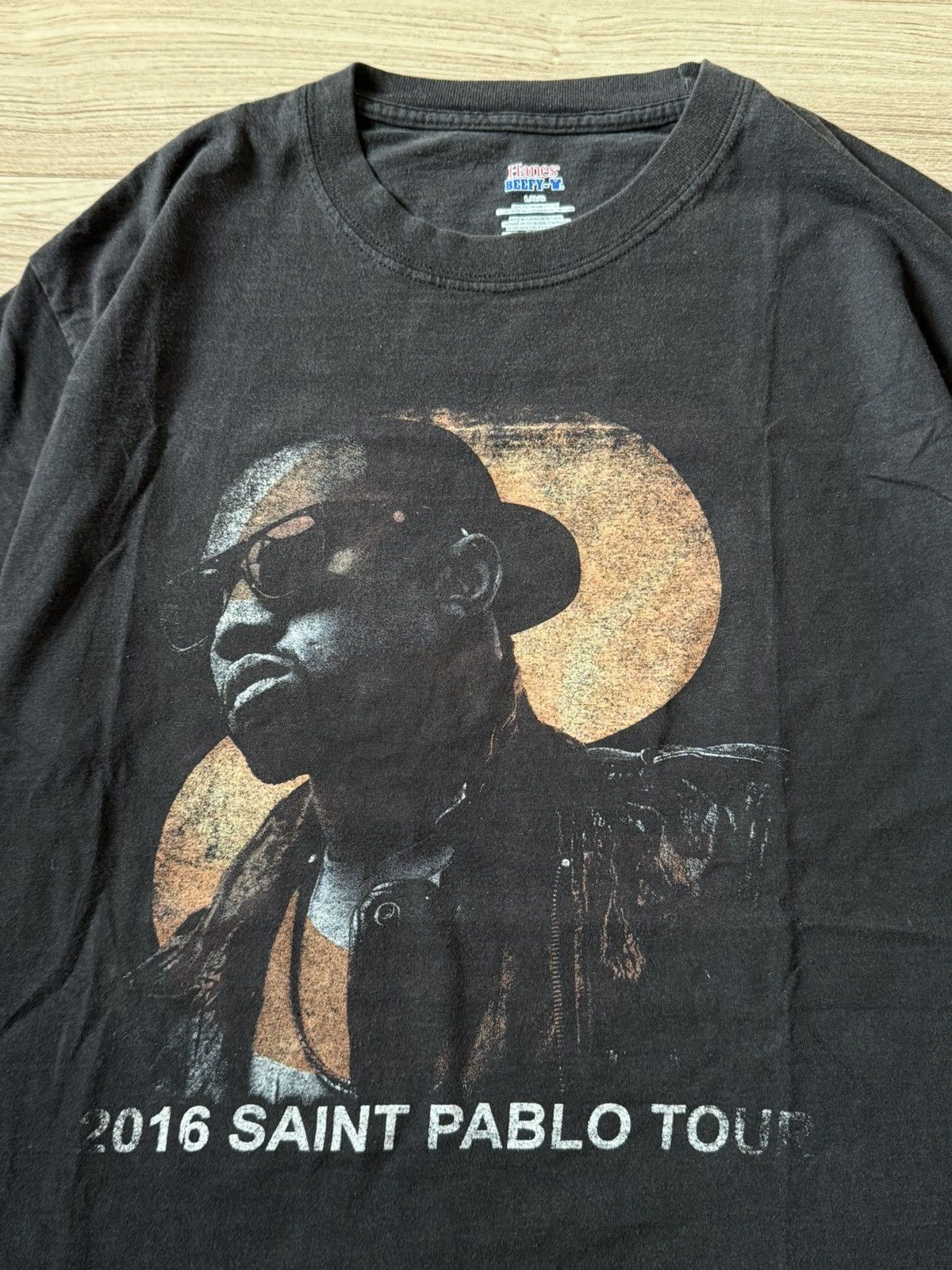 Kanye West × Rap Tees × Vintage Rare Kanye west - Saint Pablo tour 2016 Size US L / EU 52-54 / 3 - 3 Thumbnail
