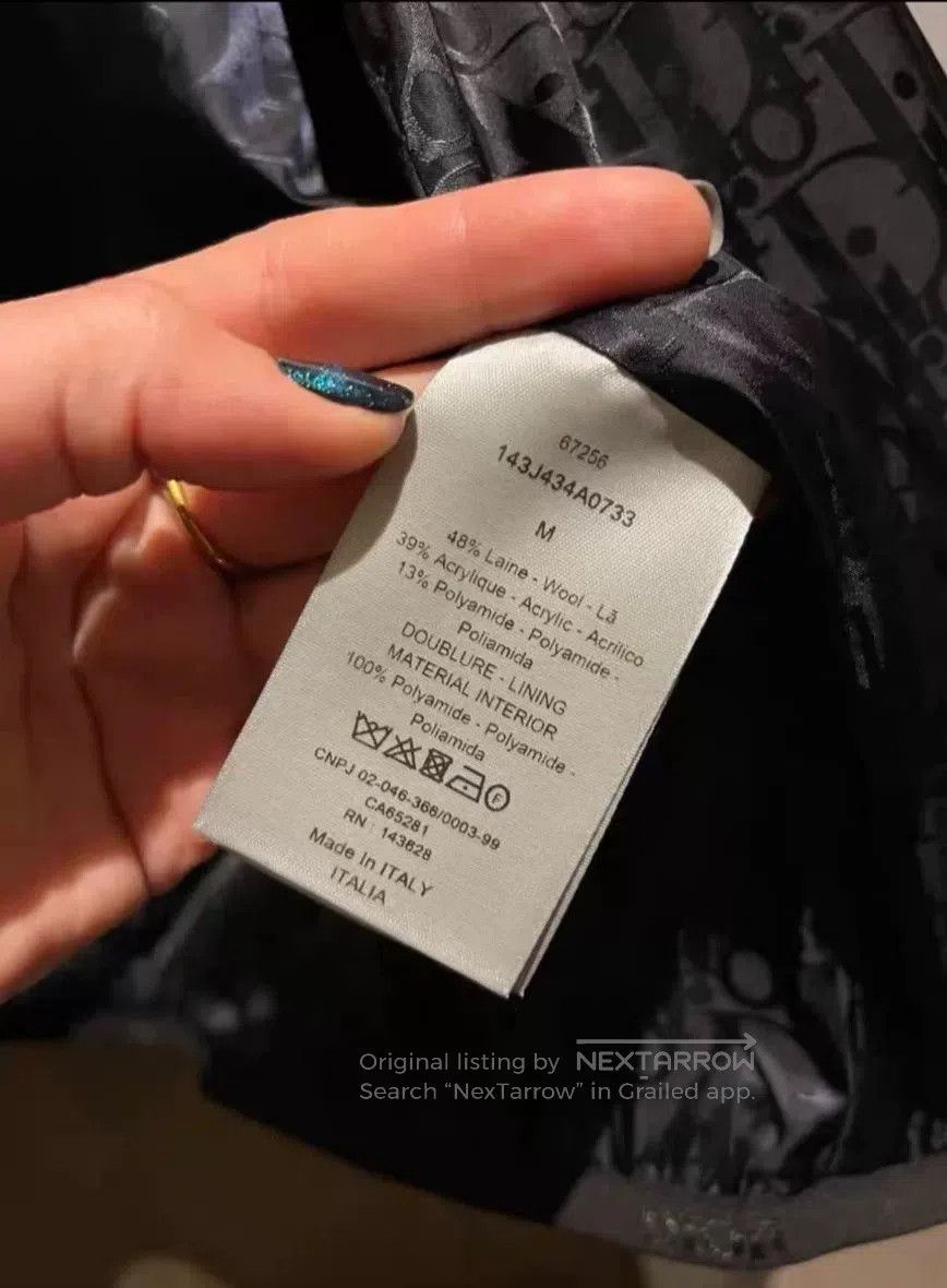 Dior Dior Men's Jacket with Unique Style. Size US M / EU 48-50 / 2 - 9 Thumbnail