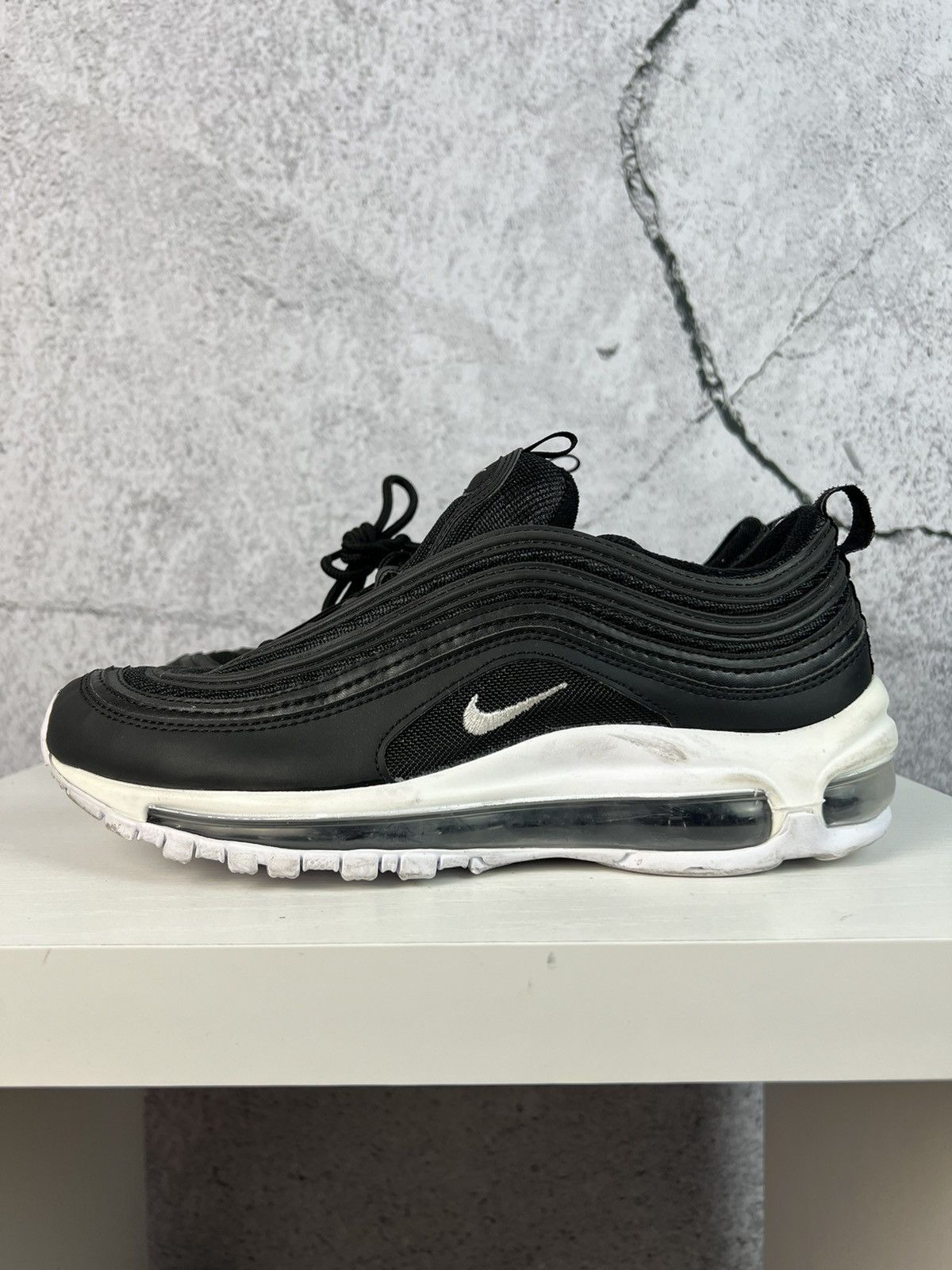 Nike Nike AIR MAX 97 black white Sneakers Size US 6.5 / IT 36.5 - 1 Thumbnail