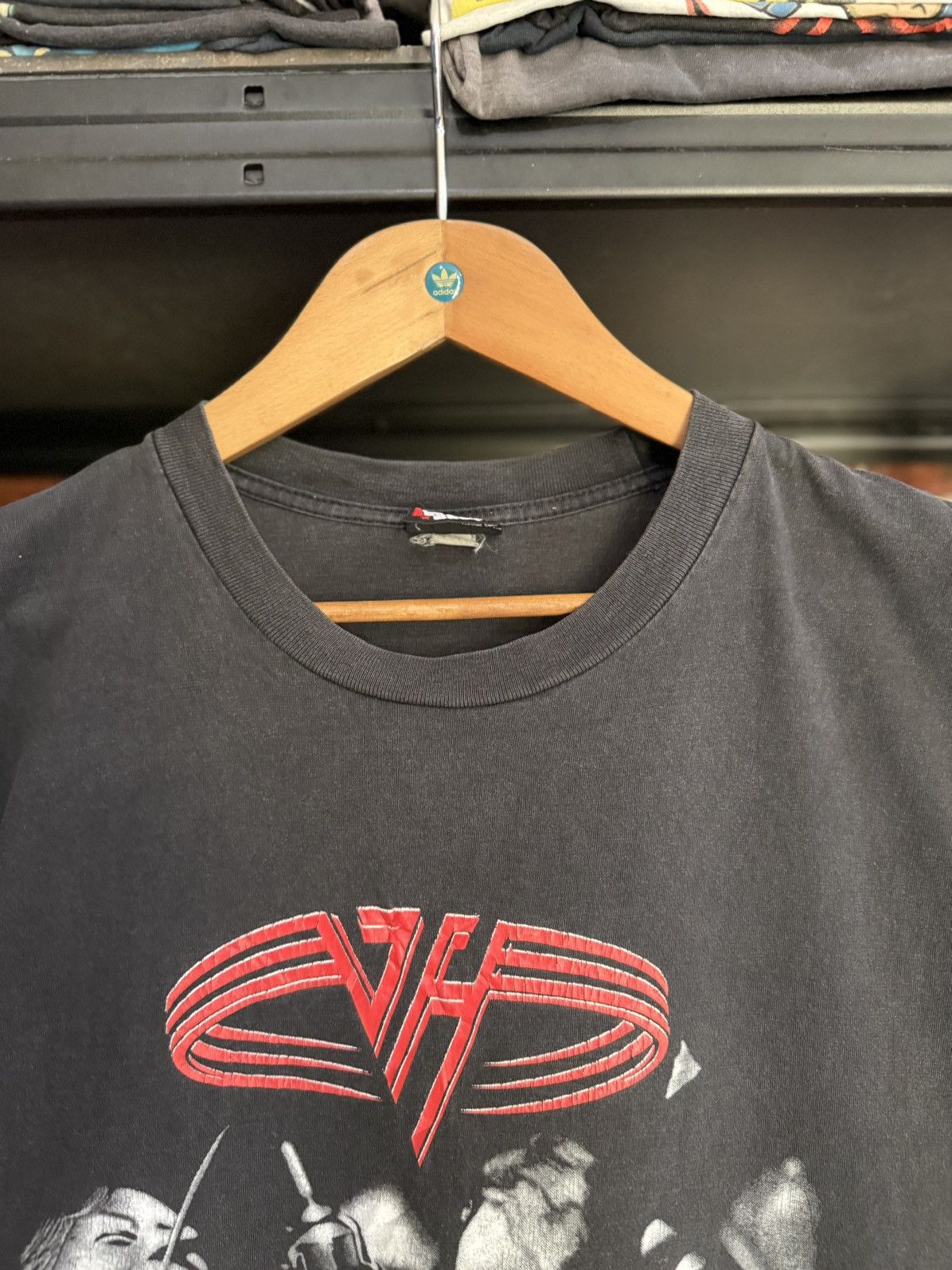 Band Tees Vintage Van Halen American Rock Band Faded Tee Size US L / EU 52-54 / 3 - 6 Thumbnail