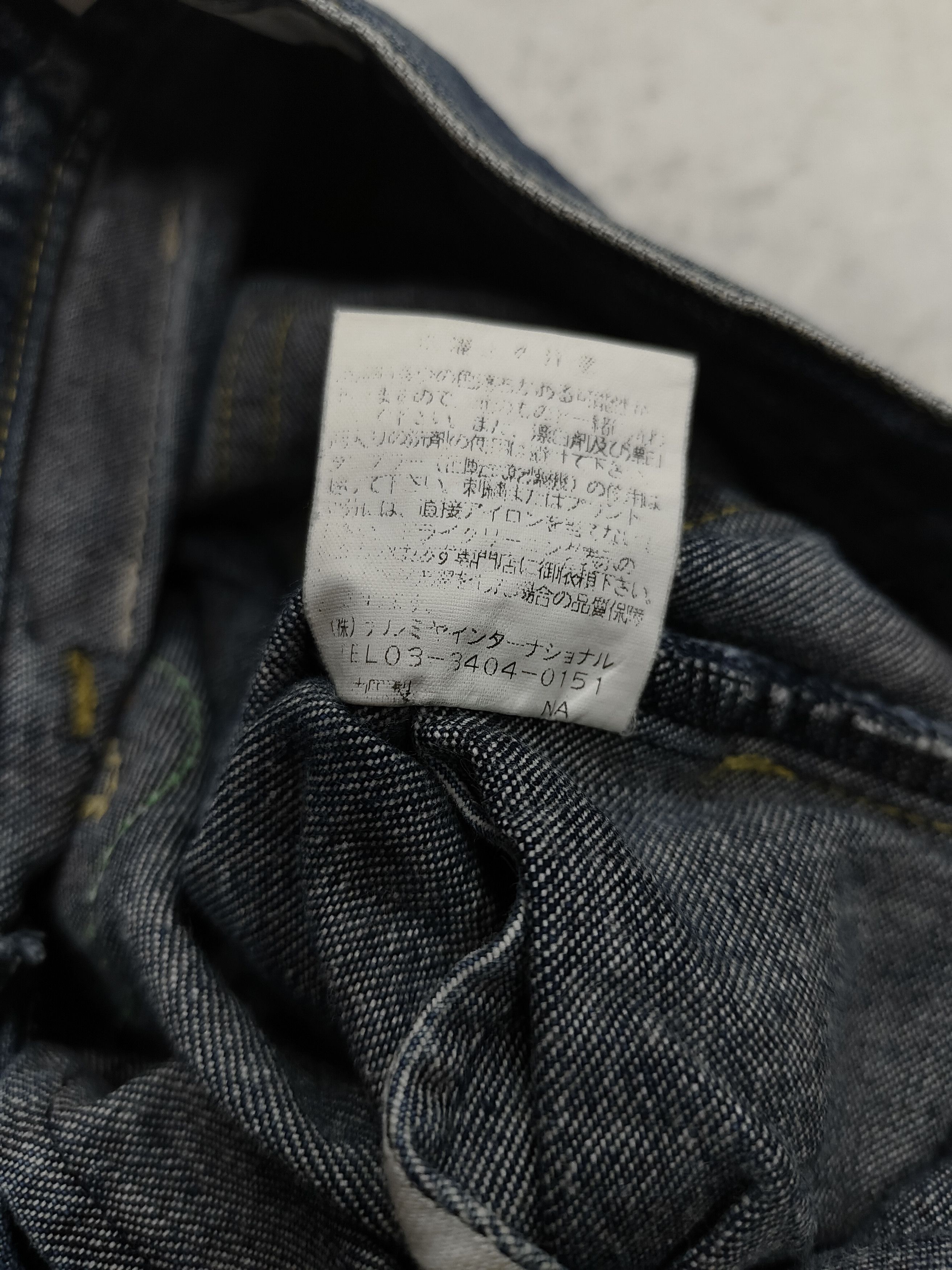 Angel Blue GRAIL🔥Vtg Angel Blue🇯🇵 Apple Pacth Jeans Size 26" / US 2 / IT 38 - 7 Thumbnail