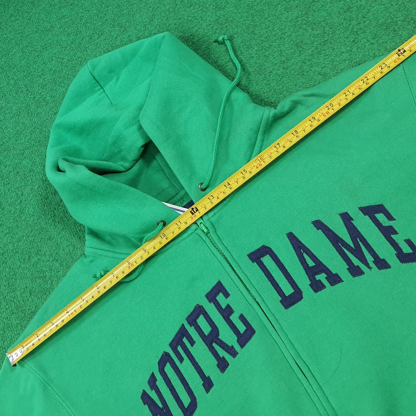 Jansport Vintage University of Notre Dame Zip Up Hoodie C287N28 Size US L / EU 52-54 / 3 - 14 Thumbnail