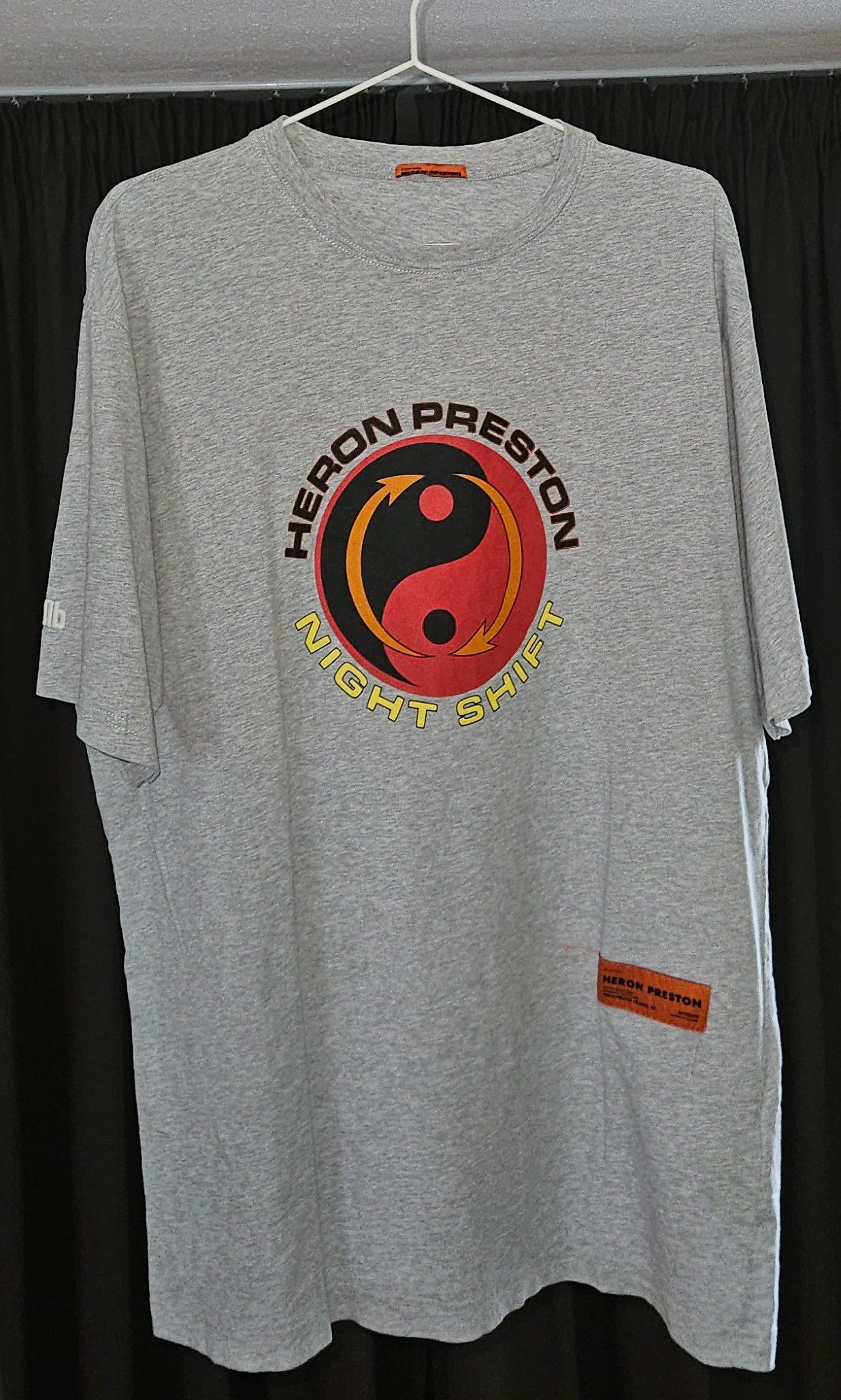 Heron Preston Heron Preston "Night Shift" T-shirt Size US S / EU 44-46 / 1 - 1 Thumbnail