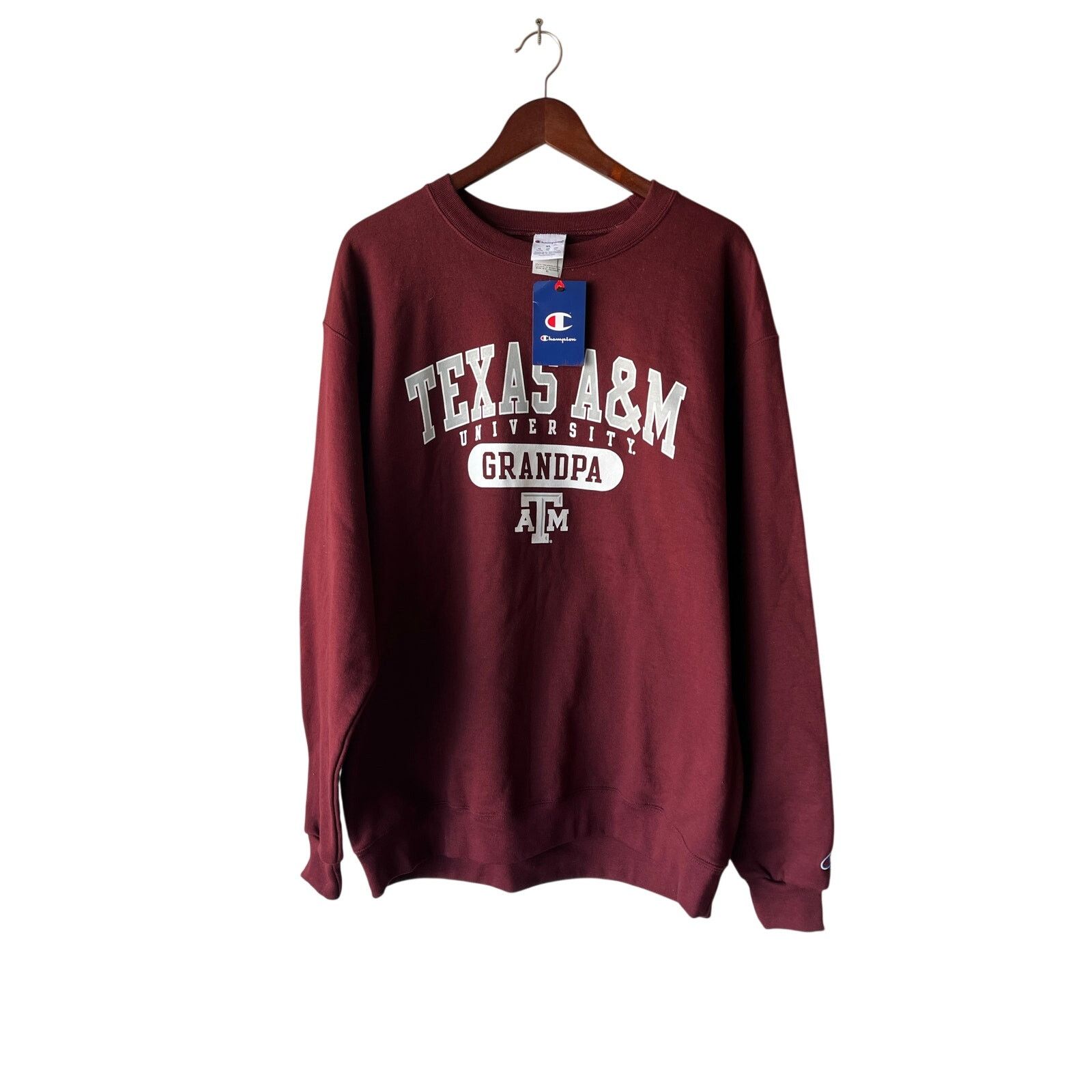 Champion Champion Texas A&M University Sweatshirt Maroon Mens XXL NWT Size US XXL / EU 58 / 5 - 1 Thumbnail