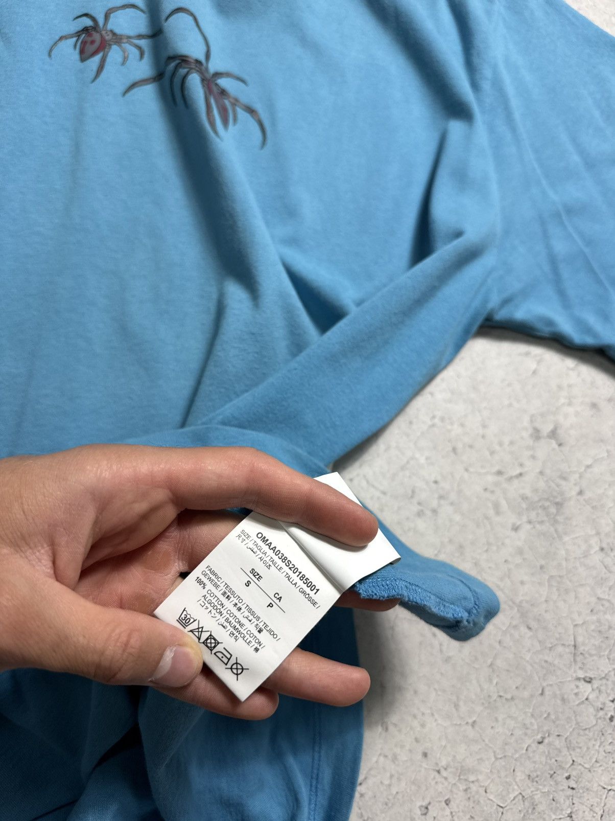 Off-White Off White Spider Luxury T Shirt Big Logo Rare Size US S / EU 44-46 / 1 - 9 Thumbnail