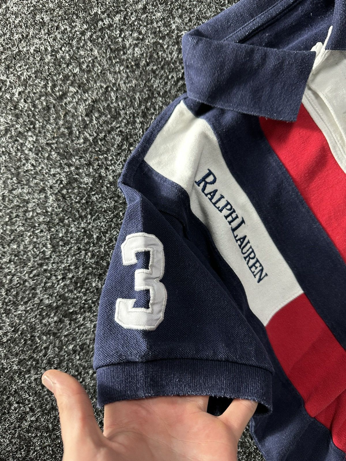 Polo Ralph Lauren × Vintage ❗️Vintage POLO Shirt Polo Ralph Lauren #3 USA Chief Keef styl Size US M / EU 48-50 / 2 - 3 Thumbnail