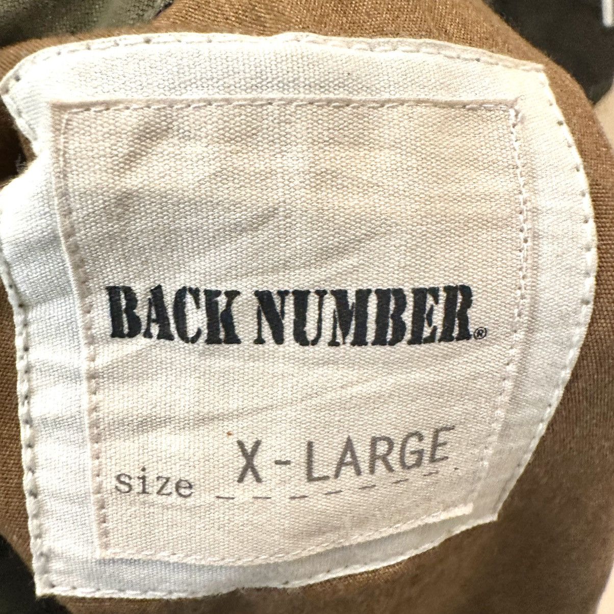 Japanese Brand Vintage Japanese Back Number Large XL Military Parka Jacket Size US XL / EU 56 / 4 - 8 Thumbnail