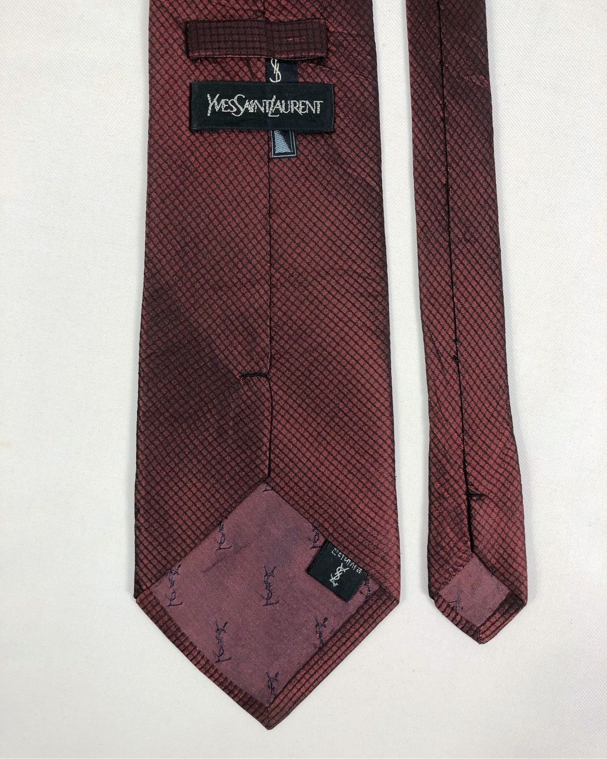 Yves Saint Laurent Rare Vintage Yves Saint Laurent YSL Silk Tie Size ONE SIZE - 5 Thumbnail