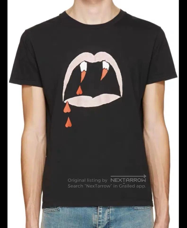 Saint Laurent Paris Blood Luster Tee | Grailed