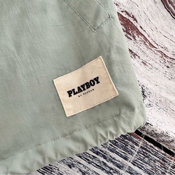 Playboy Playboy by Pacsun Green Snap Button Jacket Size US S / EU 44-46 / 1 - 3 Thumbnail
