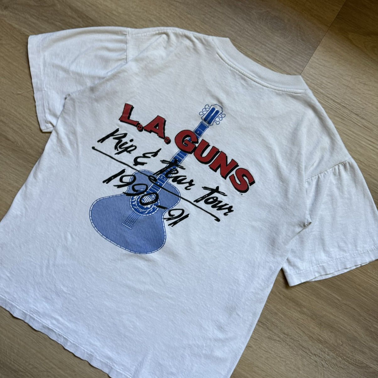 Vintage LA Guns 90s Tour Tee Size US M / EU 48-50 / 2 - 8 Thumbnail