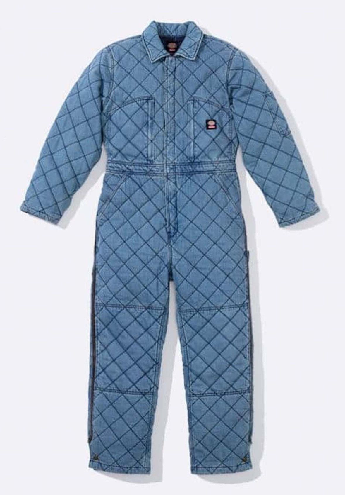 Supreme Supreme x Dickies Quilted Denim Coveralls | Grailed