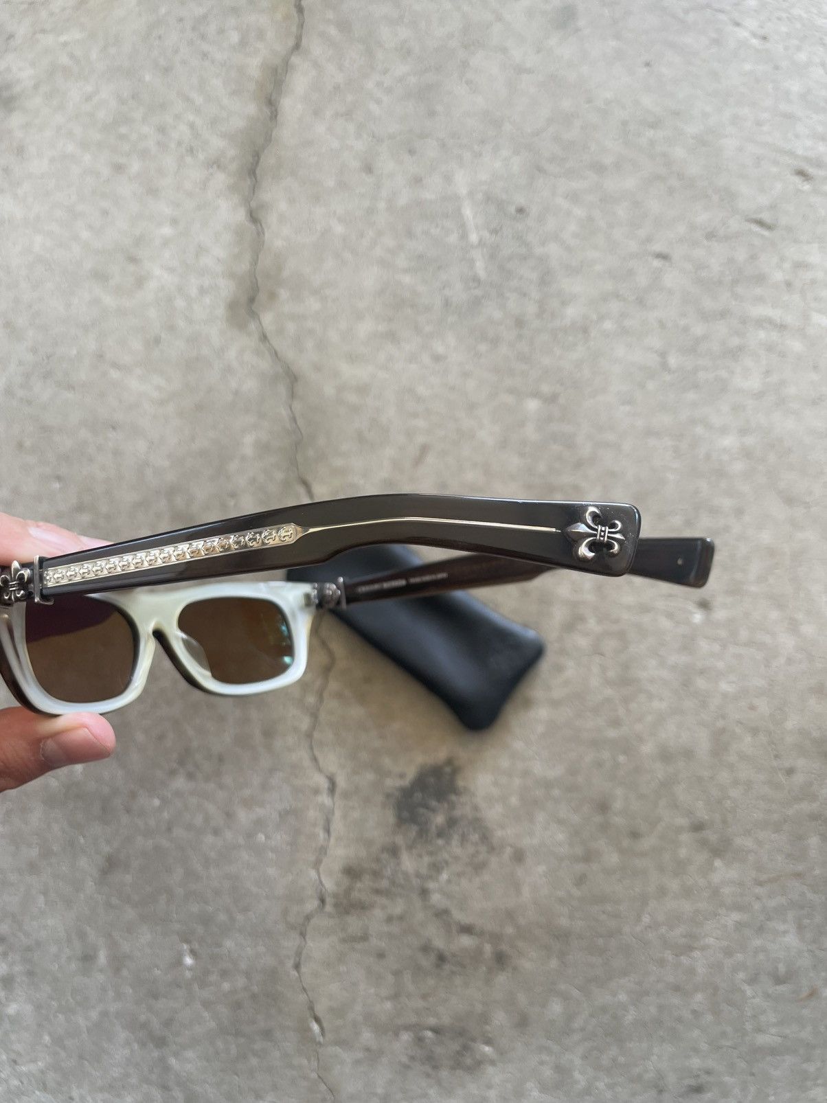 Chrome Hearts Chrome Hearts T-NUC Sunglasses Size ONE SIZE - 9 Thumbnail
