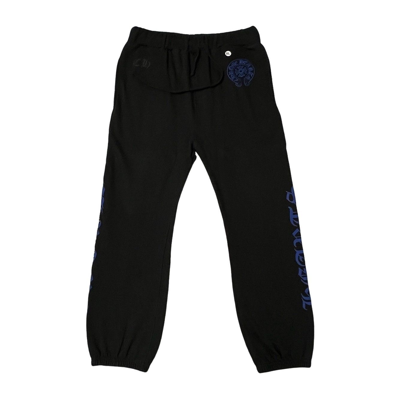 Chrome Hearts Chrome Hearts Custom Limited Black Silk Track Pants