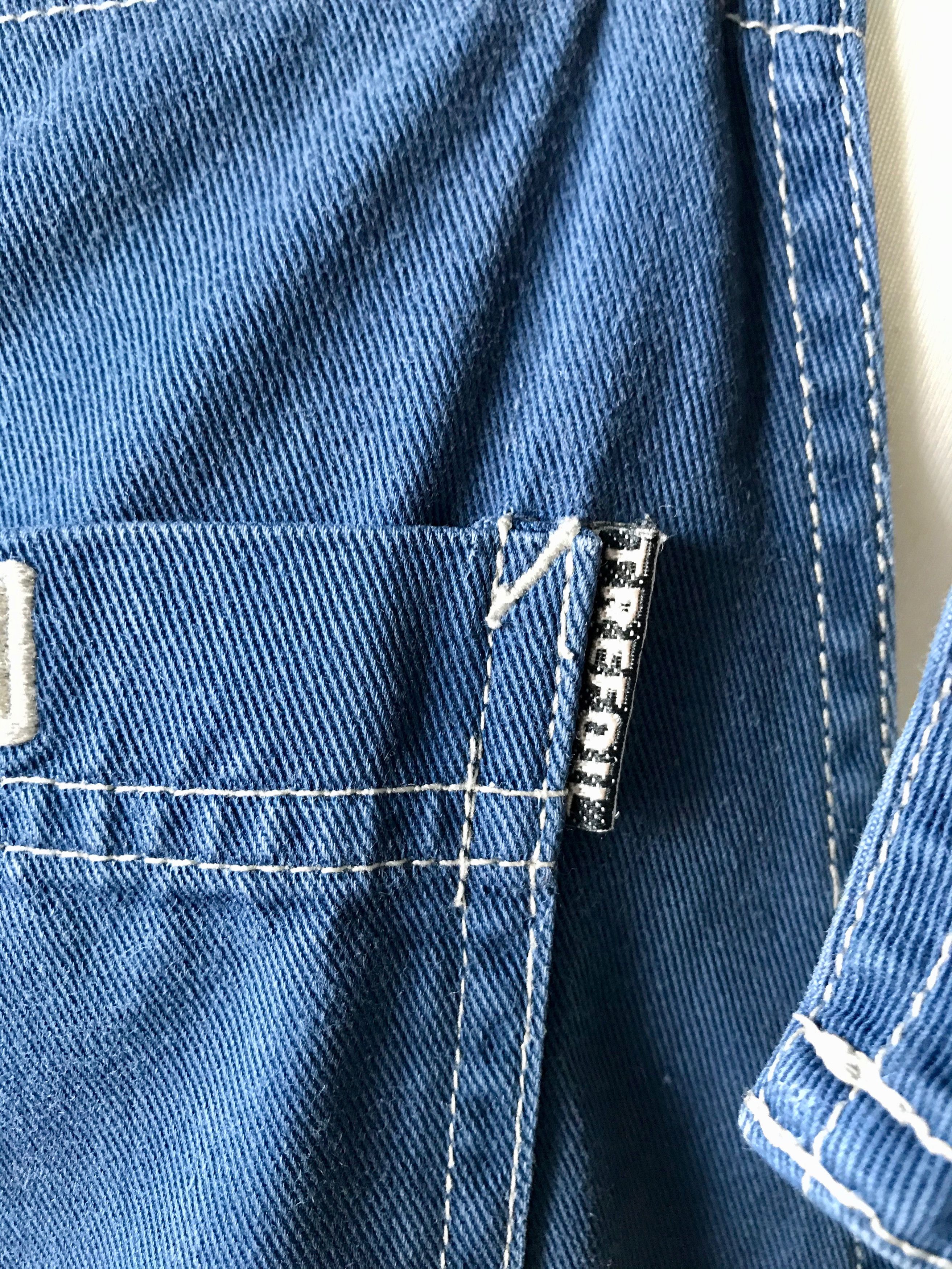 Adidas RARE Vintage Adidas Overall Denim Trefoil Size US 32 / EU 48 - 4 Thumbnail
